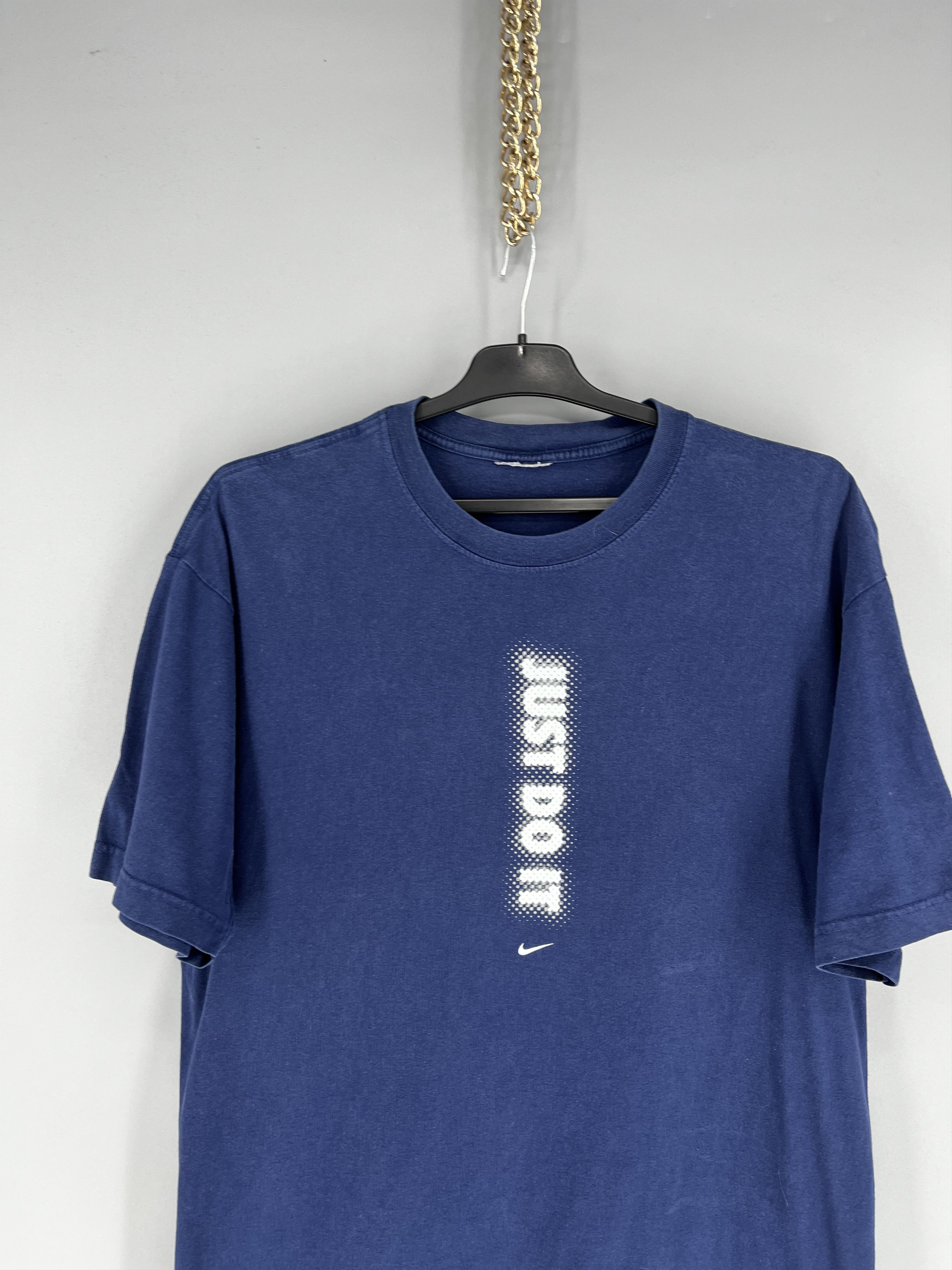 Nike Vintage 90s NIKE JUST DO IT SWOOSH Tee Streetwear Y2K Style Size US L / EU 52-54 / 3 - 6 Thumbnail