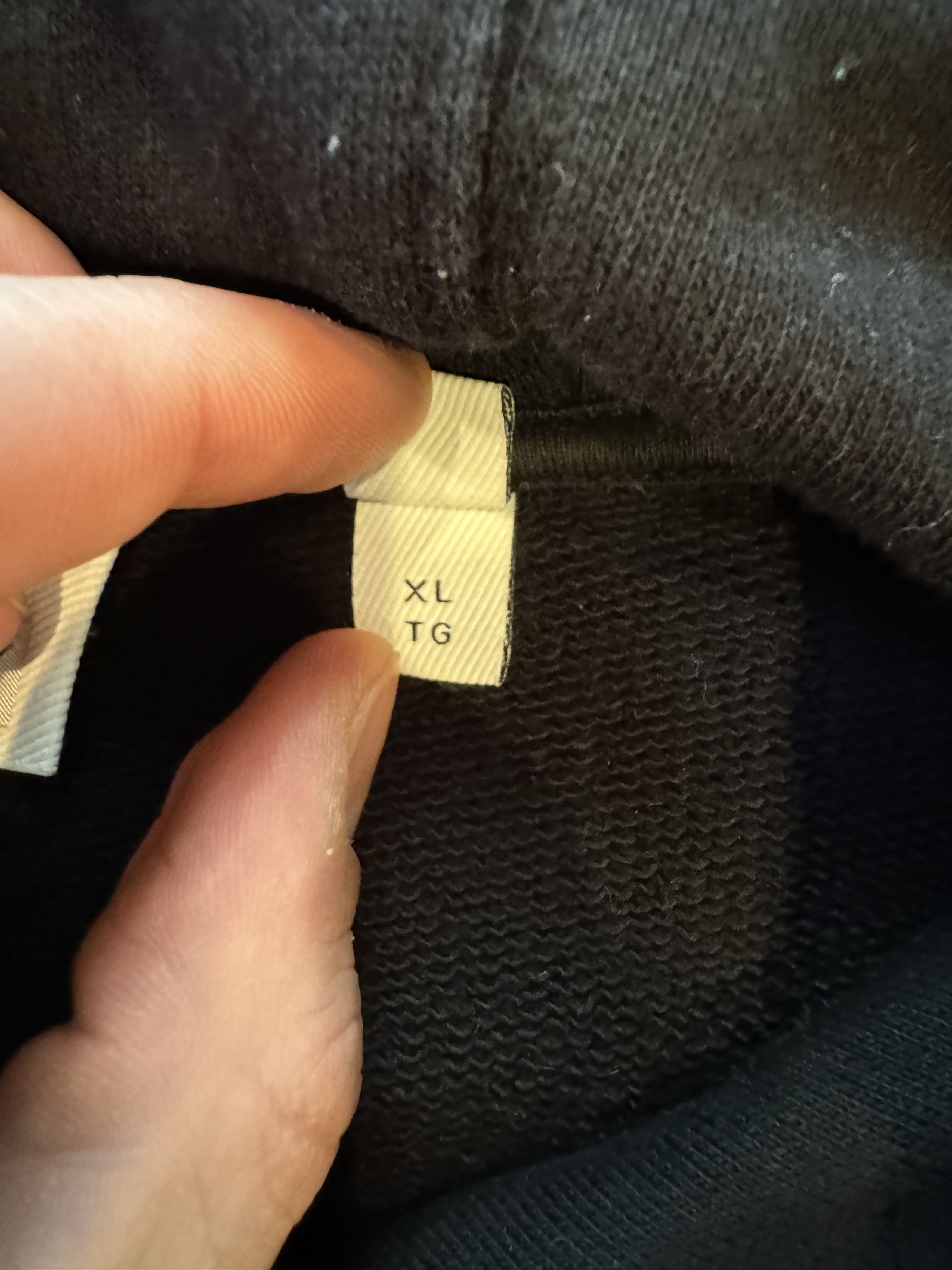 Burberry × Designer Burberry Deer Print Oversized Hoodie Black Size US XL / EU 56 / 4 - 7 Thumbnail