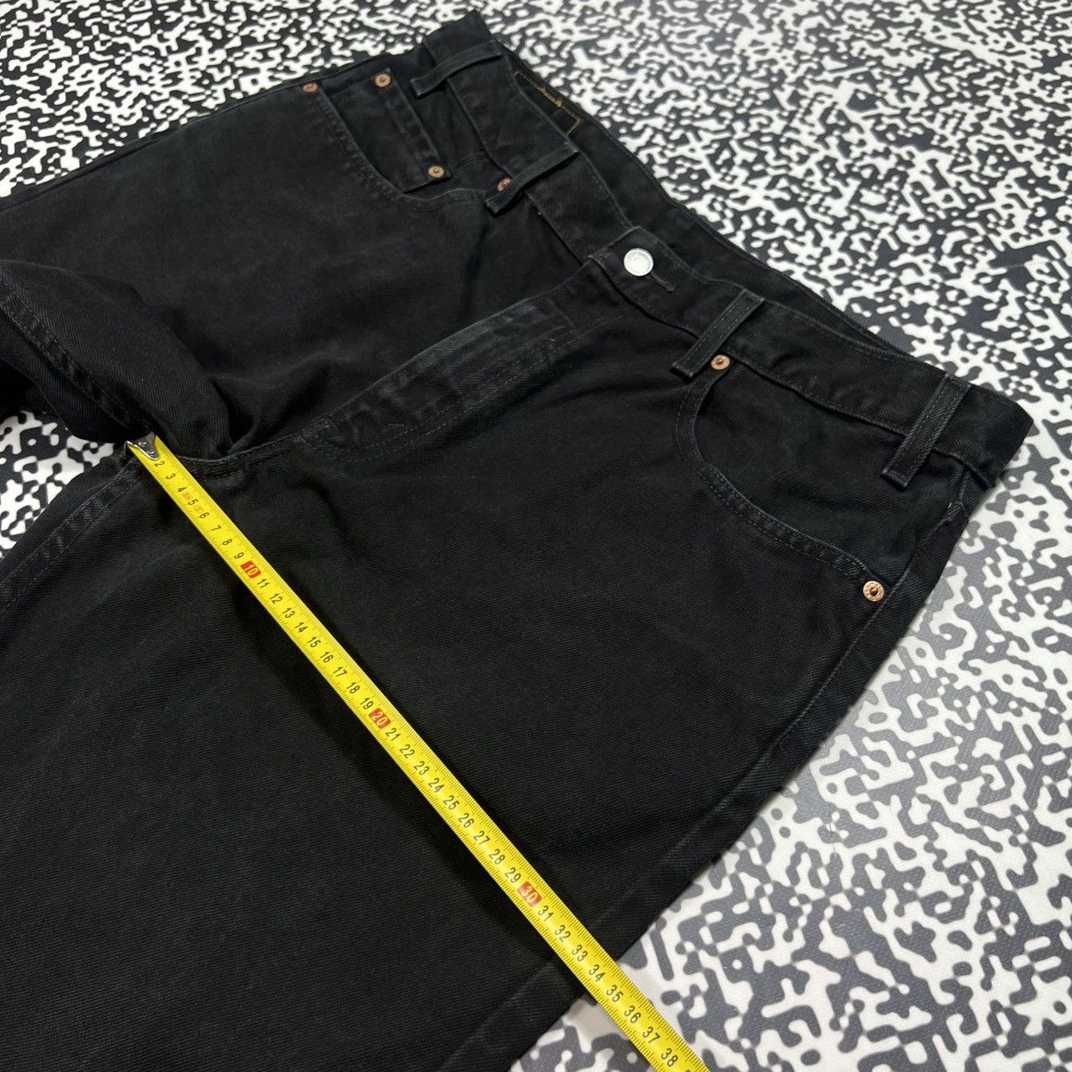 Levi's Vintage Clothing 38x34 Levis 550 Vintage Washed Black Denim Jeans USA Style Size US 38 / EU 54 - 18 Thumbnail