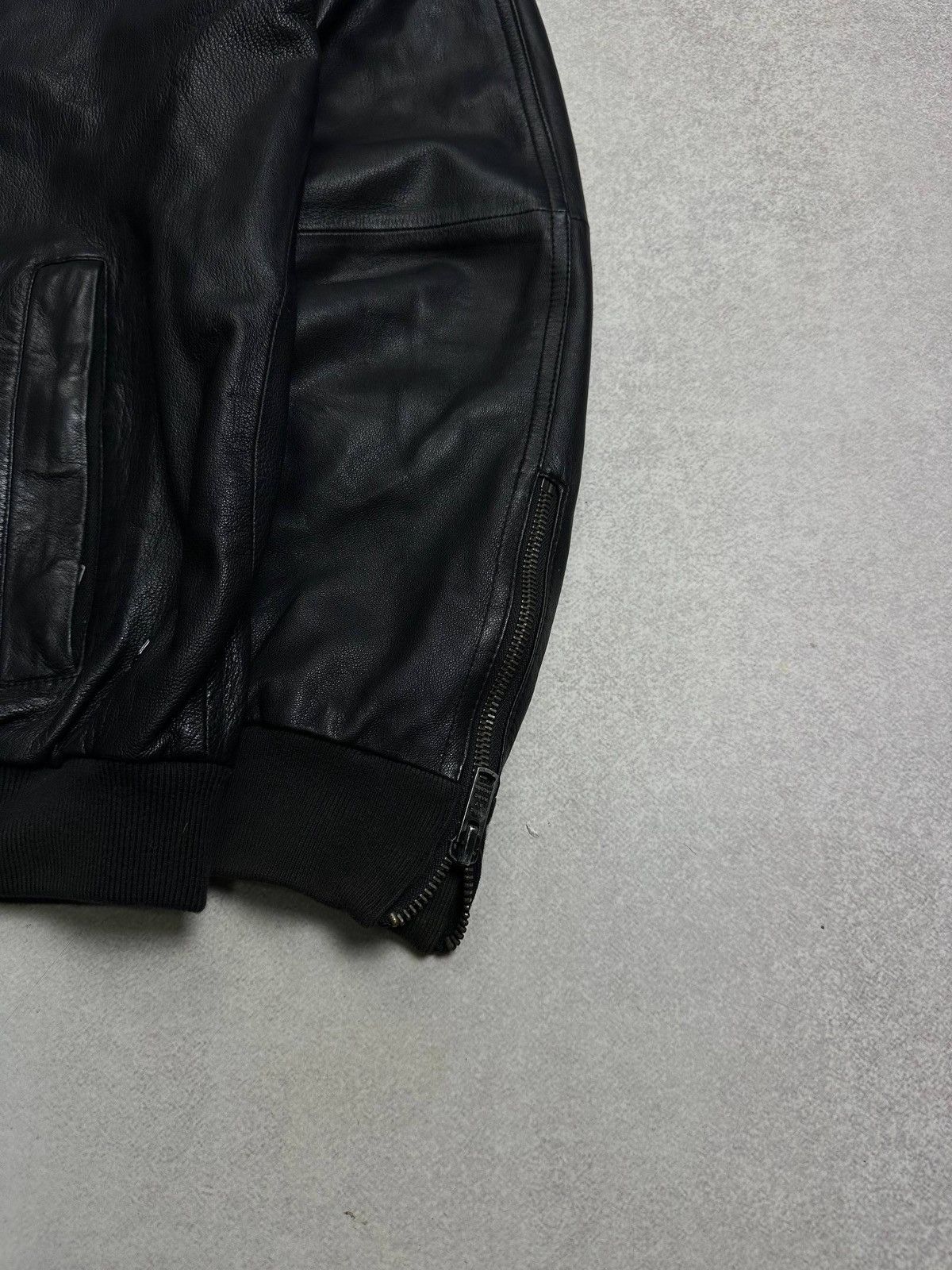 Marc Jacobs Marc by Marc Jacobs Waking Night Leather Hooded Jacket L Size US L / EU 52-54 / 3 - 6 Thumbnail