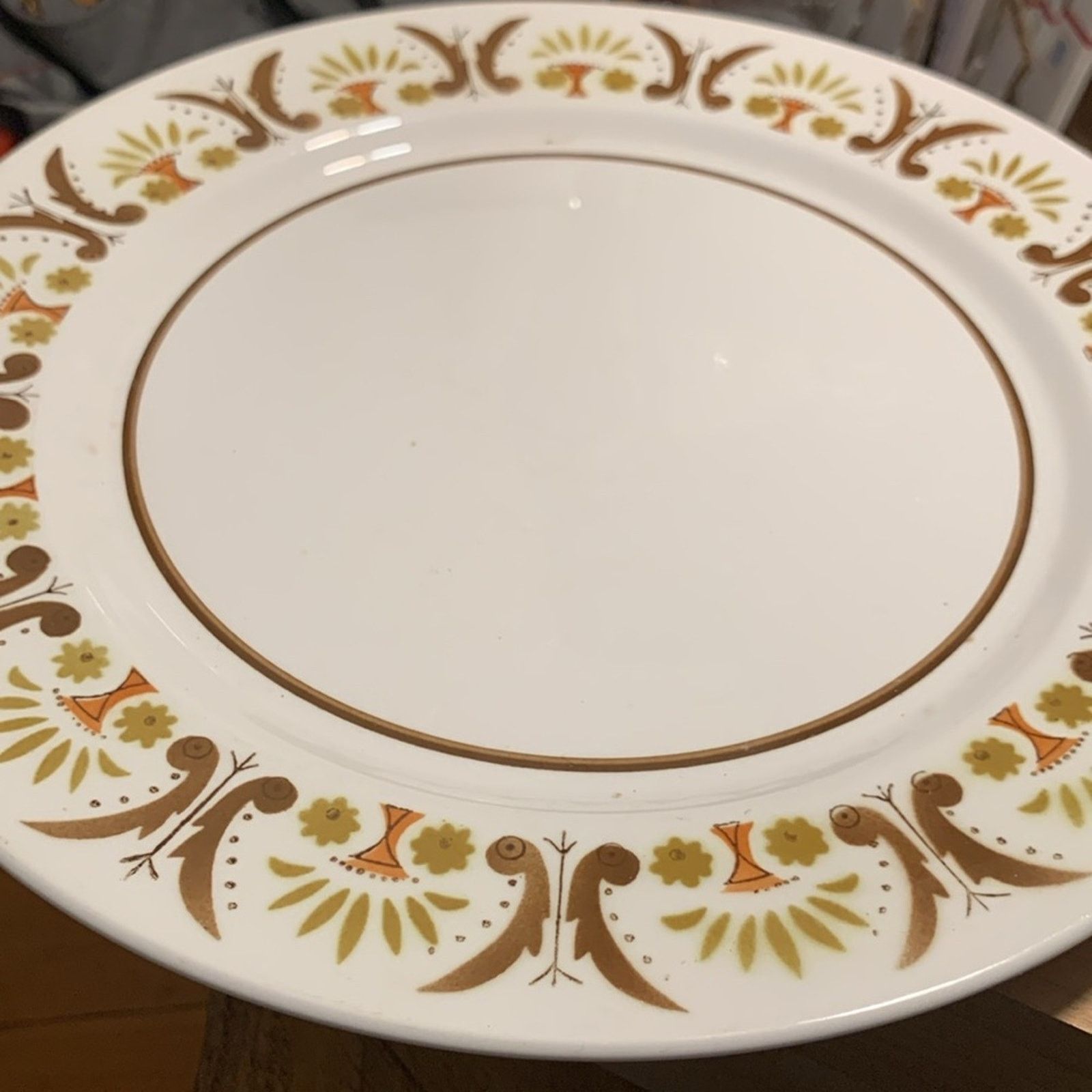Vintage Mikasa Japan Mediterrania MCM large round serving platter Size ONE SIZE - 2 Thumbnail