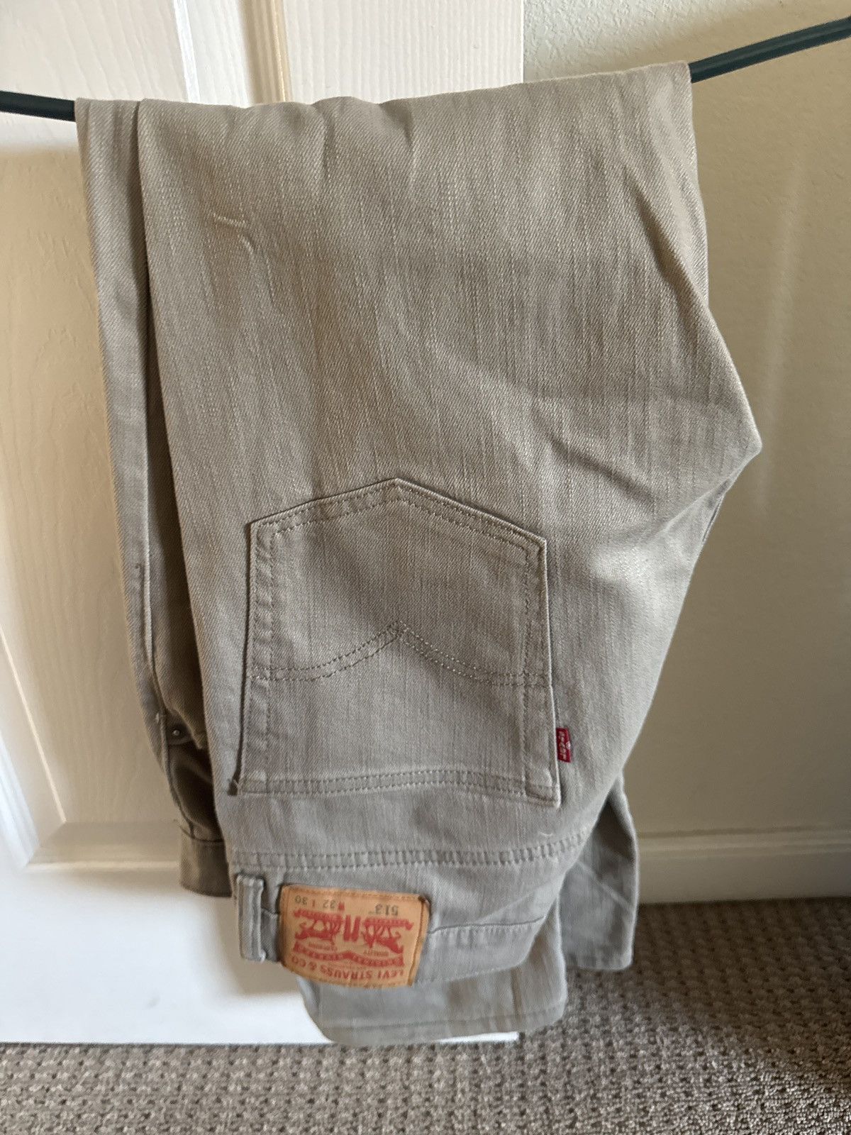 Levi's Levi’s beige pants 32x30 Size US 32 / EU 48 - 4 Thumbnail