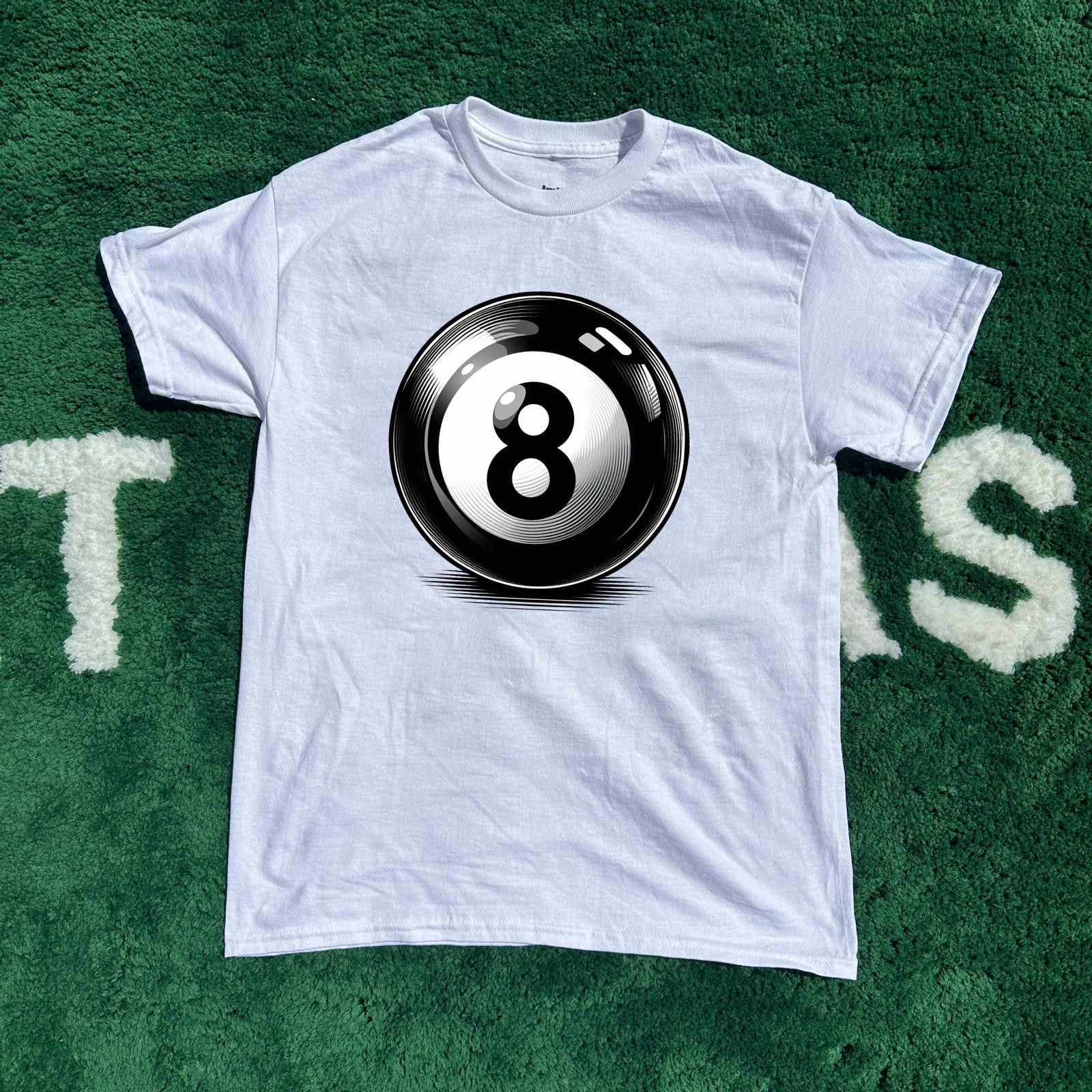 Japanese Brand 8 Ball Tee White M Size US M / EU 48-50 / 2 - 1 Thumbnail