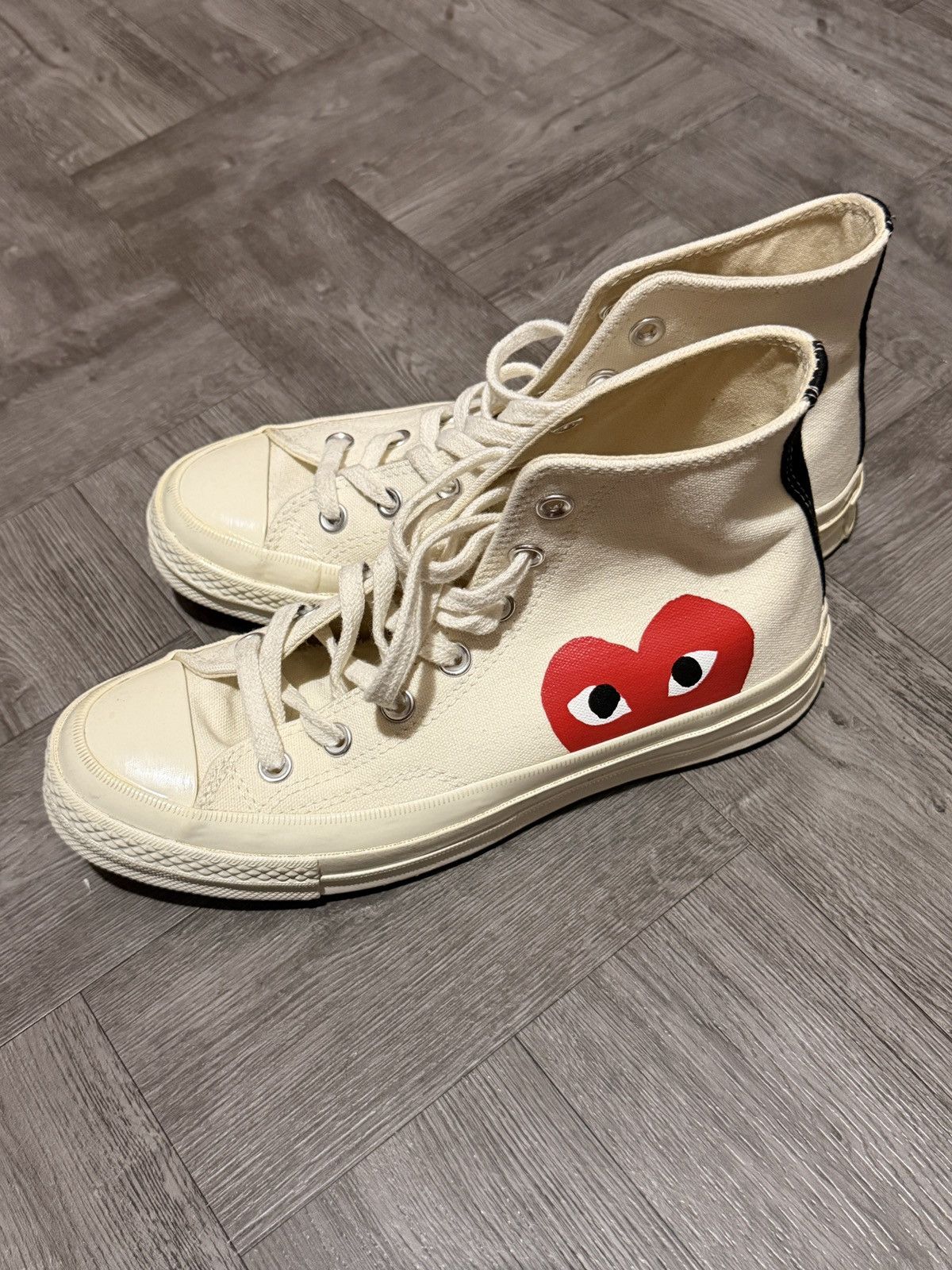 CDG by Comme des Garcons CdG PLAY x Converse Chuck Taylor Size US 6 / EU 39 - 1 Thumbnail
