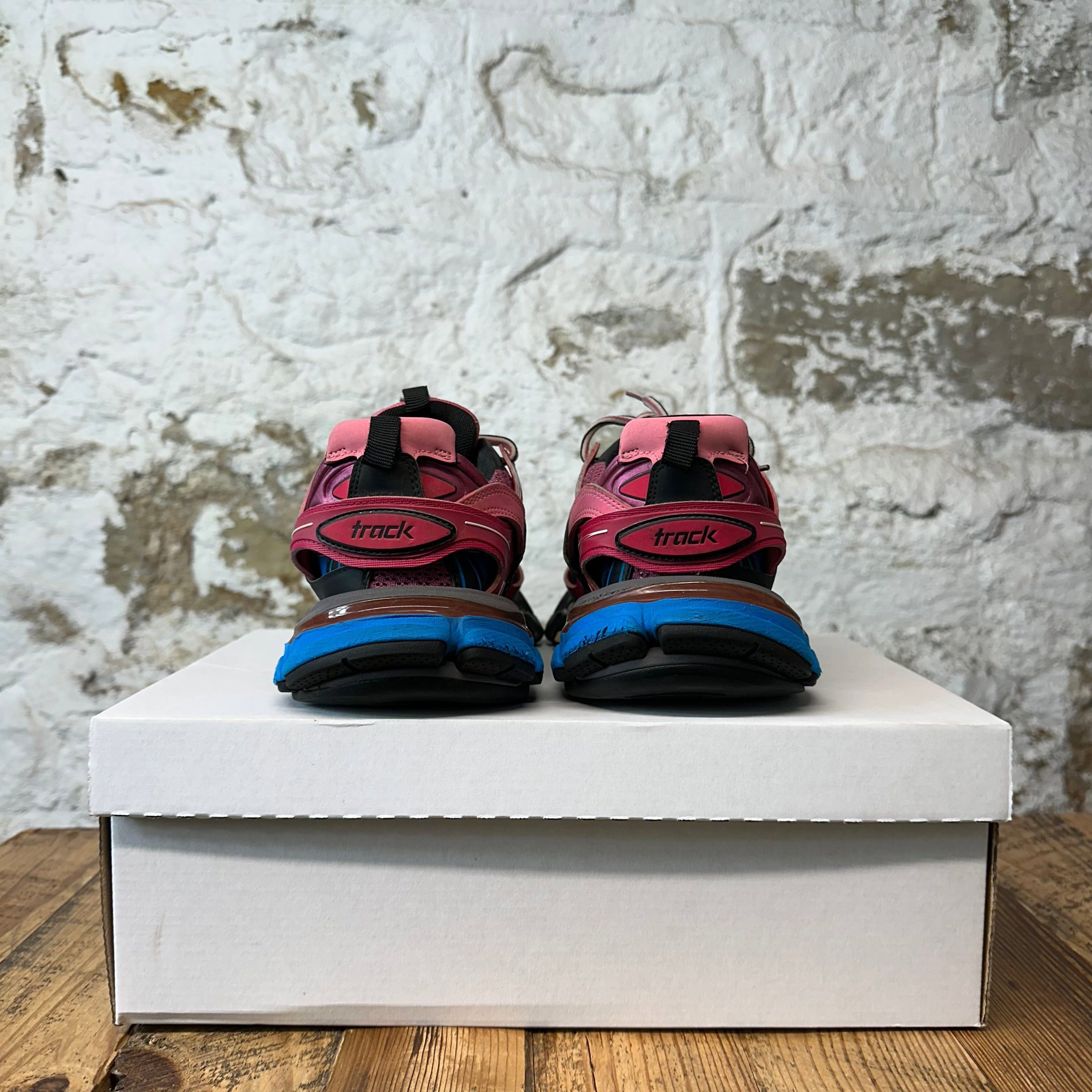 Balenciaga Balenciaga Track Runner Pink Black Blue Sneaker Sz 5 (37) Size US 5 / EU 37 - 6 Thumbnail