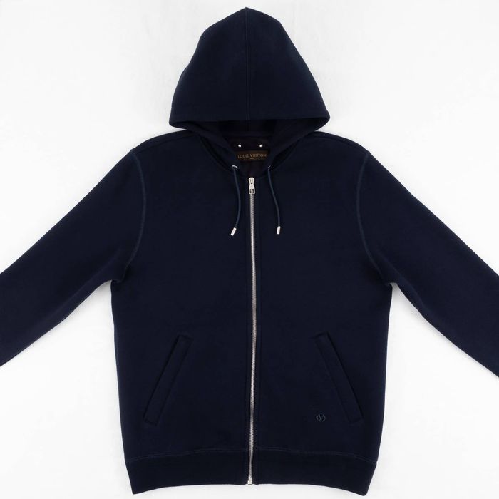 Louis Vuitton Louis Vuitton Travel Zip-Up Hoodie Cotton Blend Men's ...