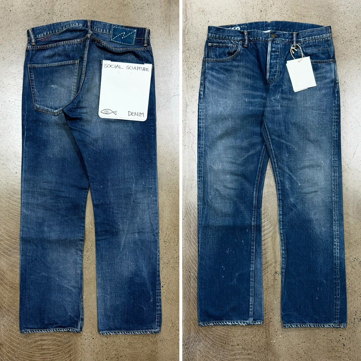 VISVIM ICT SOCIAL SCULPTURE DRY2 DMGD