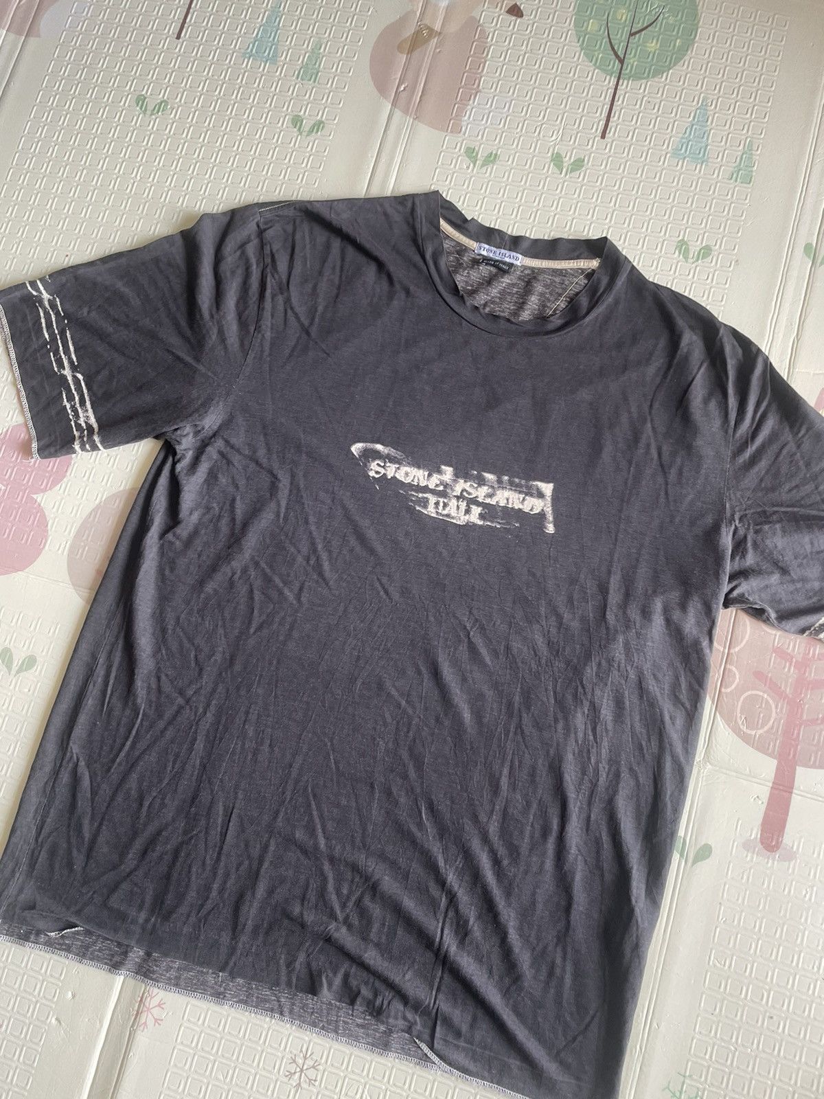 Designer × Stone Island × Vintage Stone Island Art Graphic Tee Italy vintage Size US L / EU 52-54 / 3 - 2 Thumbnail
