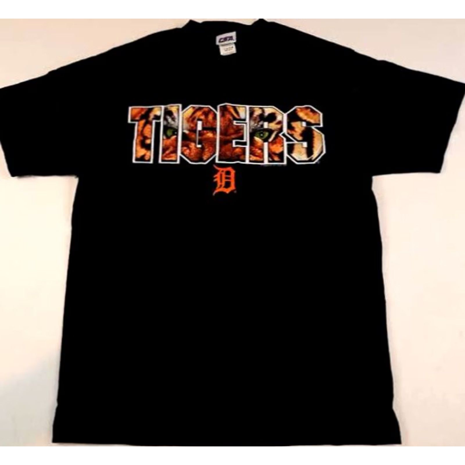 Vintage T-Shirt CSA DetroiTigers Baseball Tiger Black size Large Size US L / EU 52-54 / 3 - 3 Thumbnail