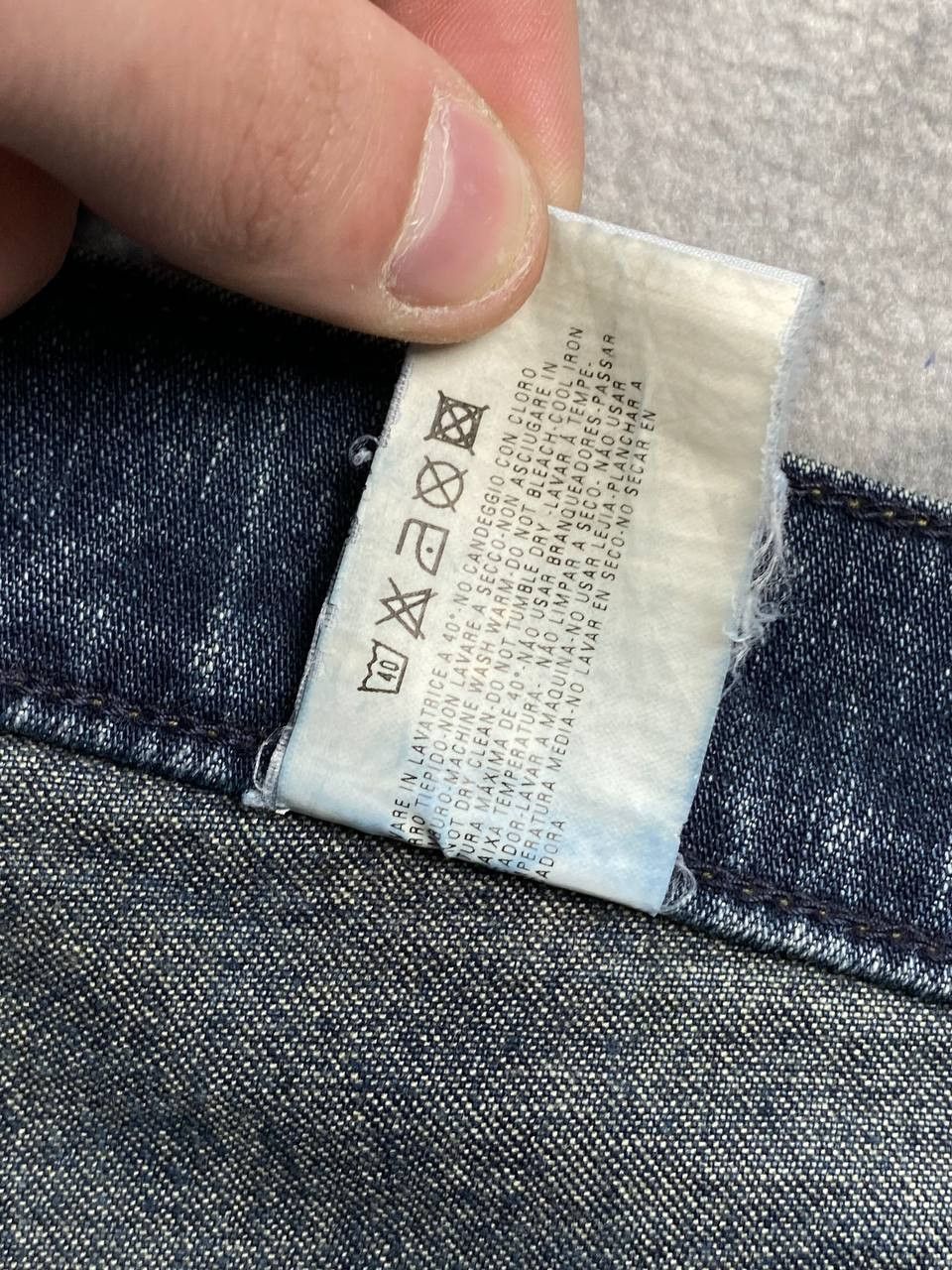 Armani Vintage Armani Denim Baggy Jeans Size US 38 / EU 54 - 13 Thumbnail