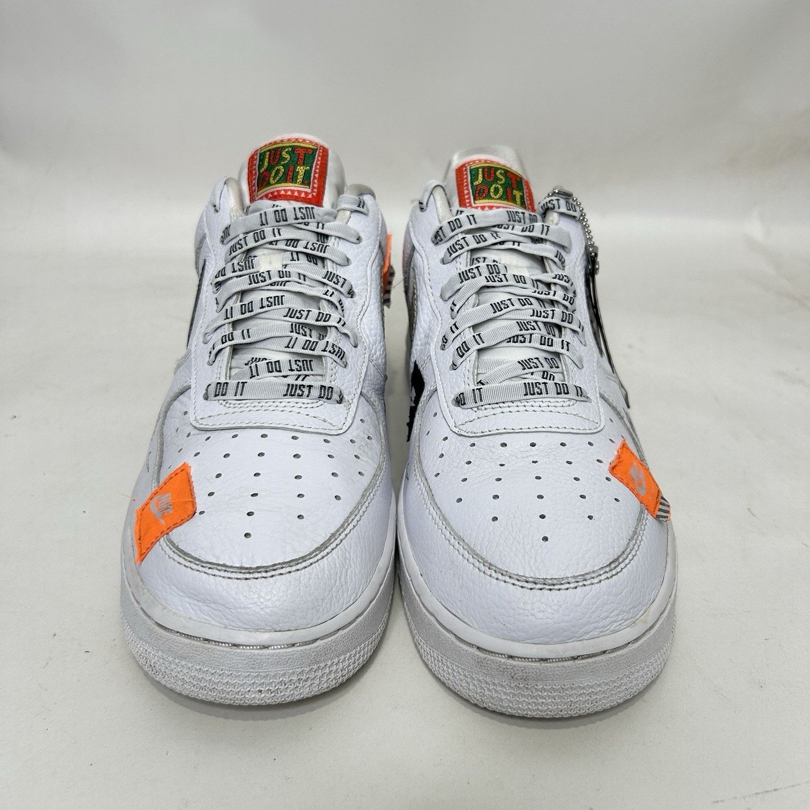 Nike Nike Air Force 1 Low Just Do It Pack “White/Black” Size US 13 / EU 46 - 2 Thumbnail