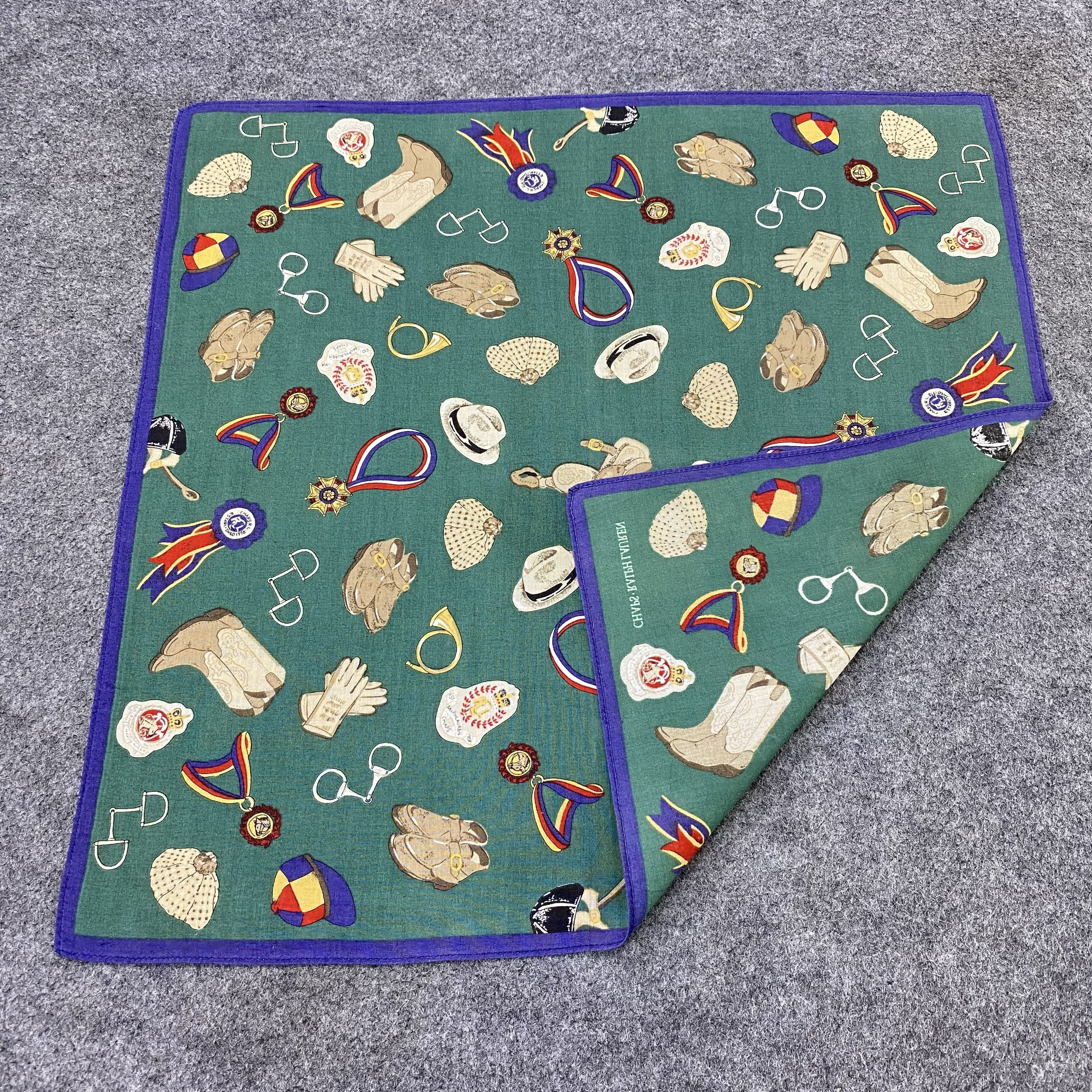 Chaps Ralph Lauren Chaps Ralph Lauren Handkerchief Neckerchief Bandana-B1982 Size ONE SIZE - 5 Thumbnail
