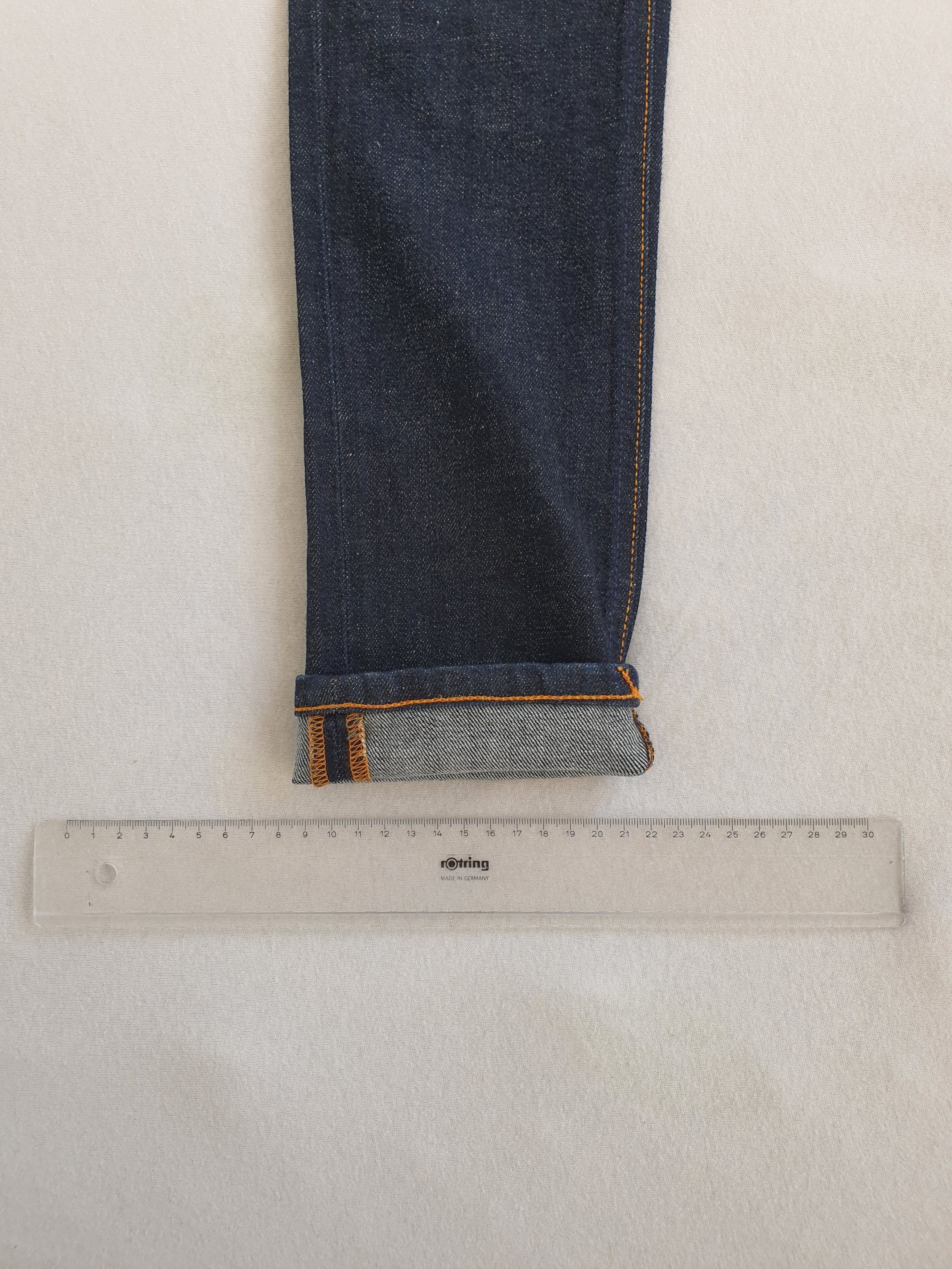 Nudie Jeans SKINNY LIN Denim Jeans - TWILL NAVY (N904) - W27 L32 Size US 27 - 15 Thumbnail
