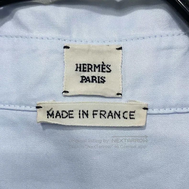Hermes Hermes Light blue shirt Size XXS / US 00 / IT 34 - 4 Thumbnail