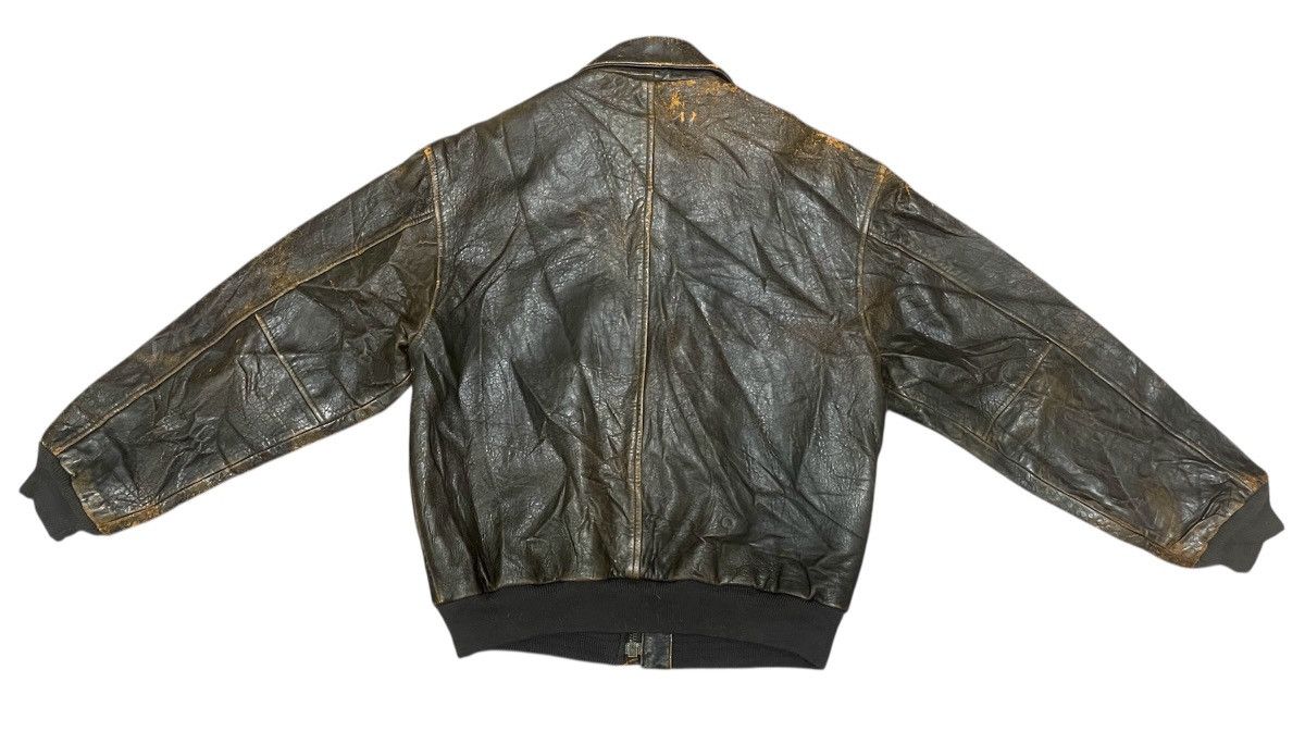 Avirex ‼️LASTDROP‼️Vintage Avirex A2 Military Cowhide Leather Jacket Size US M / EU 48-50 / 2 - 9 Thumbnail