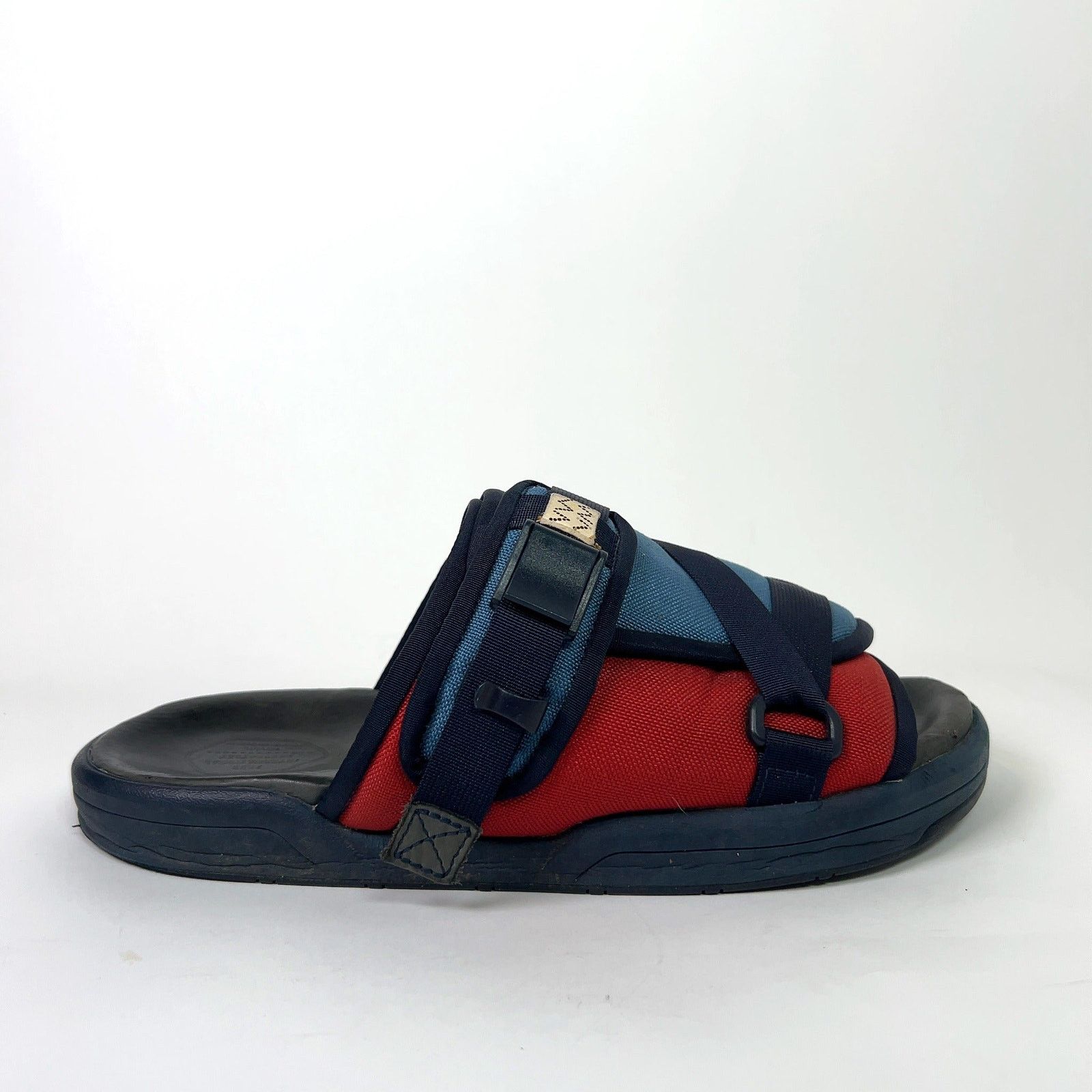Visvim *GRAIL* Visvim red paisley bandana Christo sandals | Grailed