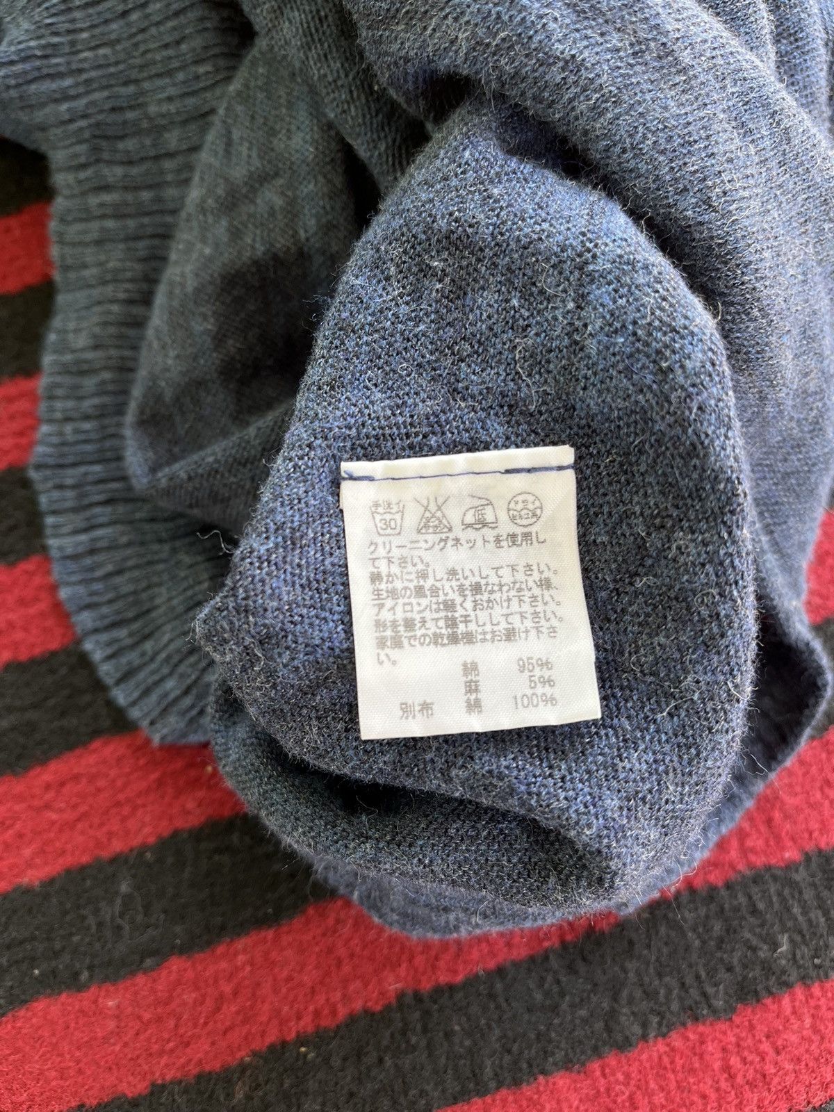 Issey Miyake Plantation By Issey Miyake Asymmetrical Knit Button Size US M / EU 48-50 / 2 - 5 Thumbnail