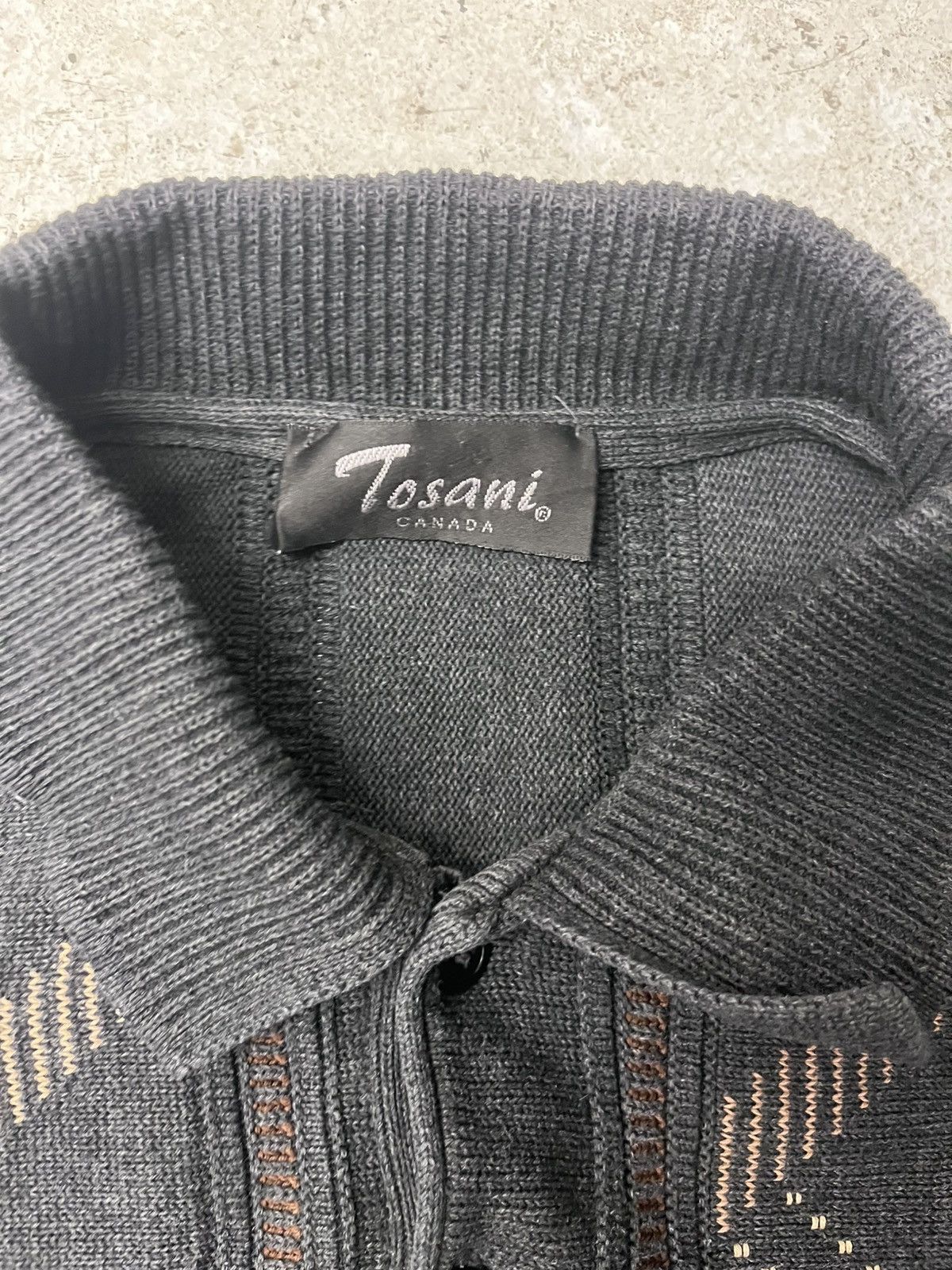 Vintage Vintage tosani 3d knit sweater Size US M / EU 48-50 / 2 - 3 Thumbnail