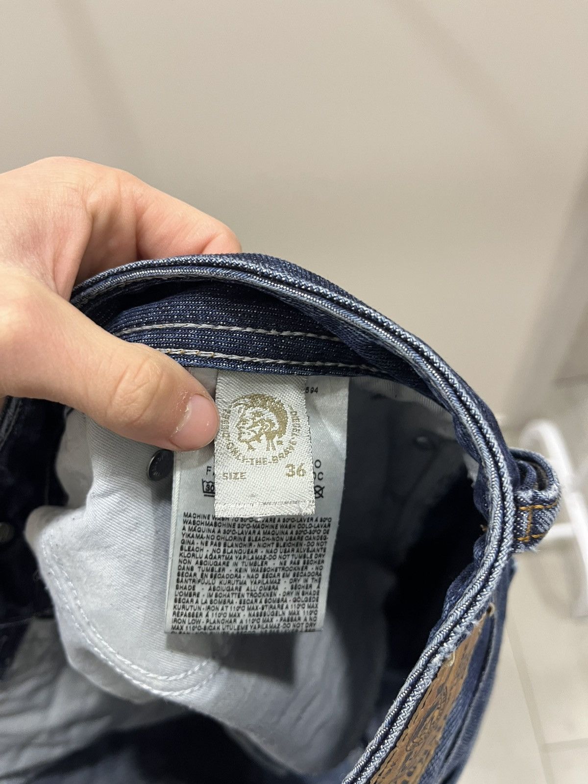 Diesel 2000s Diesel Zatiny Bootcut Jeans Size US 36 / EU 52 - 8 Thumbnail
