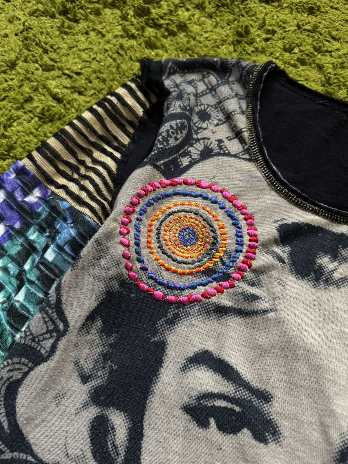 Desigual Desigual x Christian Lacroix 2000s Marilyn Monroe longsleeve Size M / US 6-8 / IT 42-44 - 3 Thumbnail