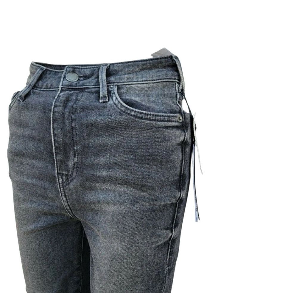 True Religion True Religion CAIA Super Skinny Gray Jeans 26W Inseam 28 Size 26" / US 2 / IT 38 - 5 Thumbnail