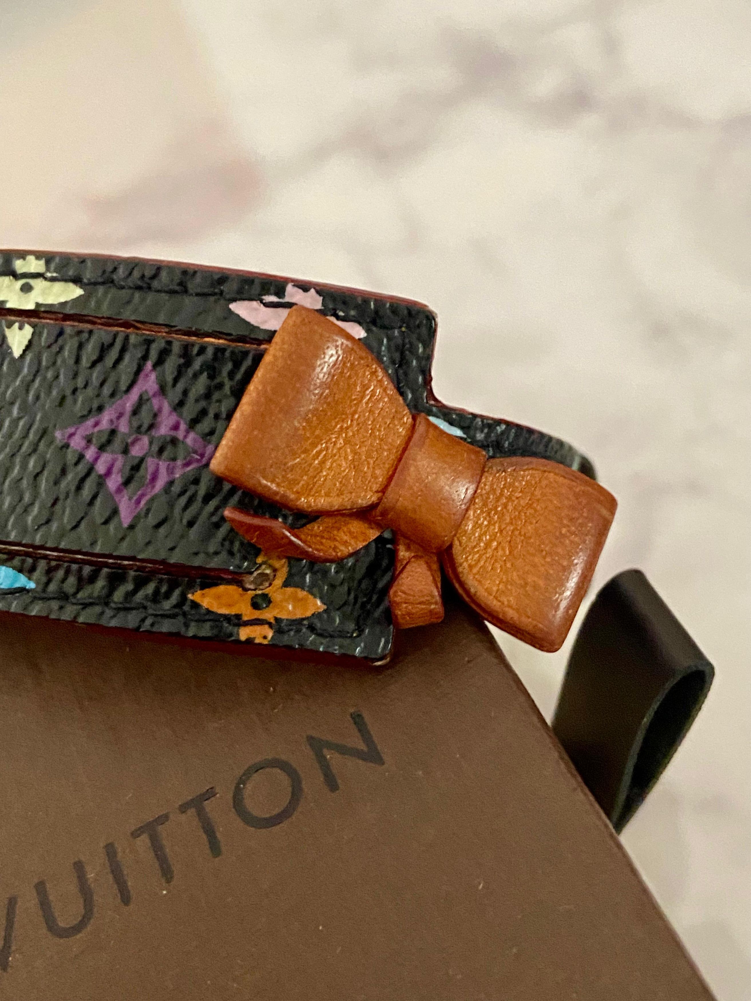 Louis Vuitton × Takashi Murakami Louis Vuitton X Murakami Gold Plated 2005 Monogram Bracelet Size ONE SIZE - 3 Thumbnail