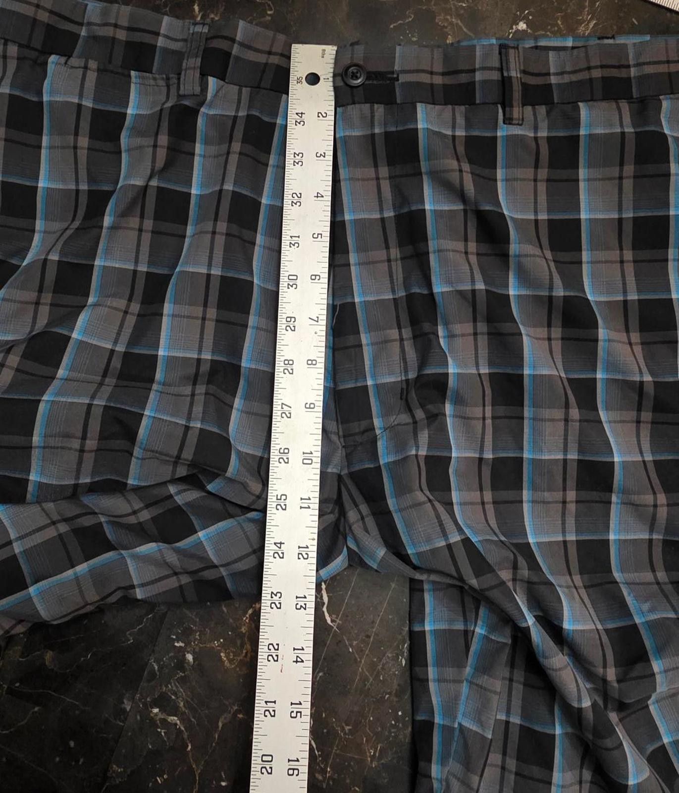 Other Ben Hogan Performance Golf Shorts Mens 40 Plaid Gray Blue Size US 40 / EU 56 - 6 Thumbnail