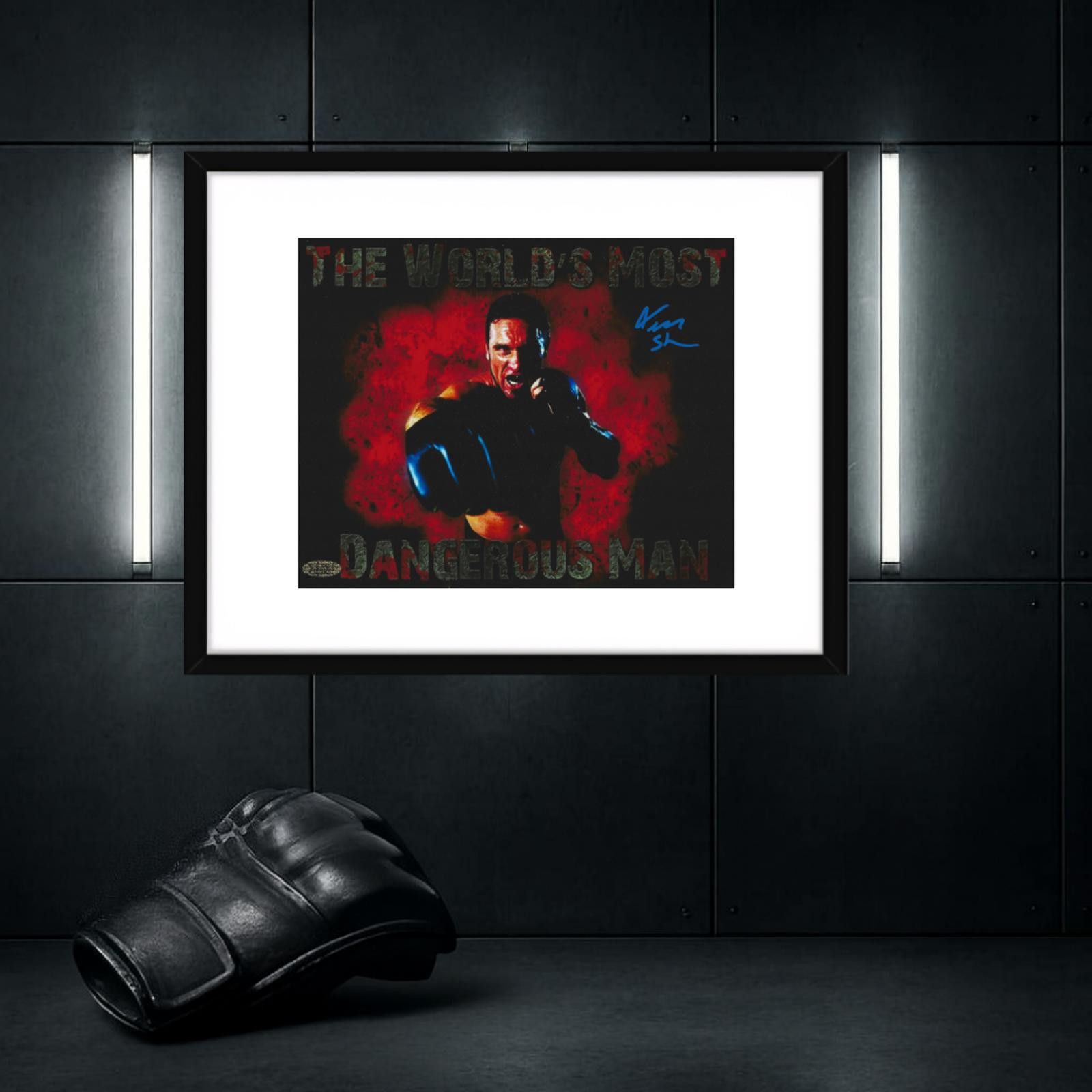 Other KEN SHAMROCK AUTOGRAPHED 8X10 PHOTO COA W/Frame Size ONE SIZE - 1 Thumbnail