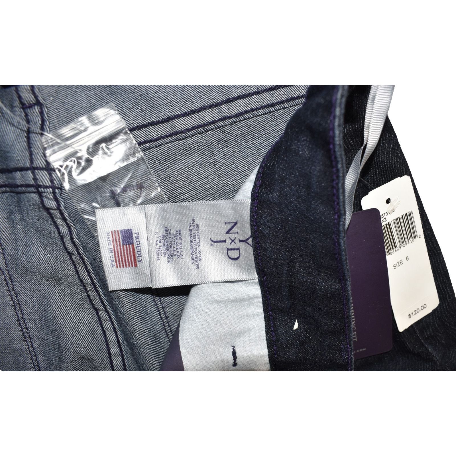 NYDJ NWT NYDJ NOT YOUR DAUGHTERS JEANS Dkenz Slimming Jeans Sz 6 Size 28" / US 6 / IT 42 - 5 Thumbnail