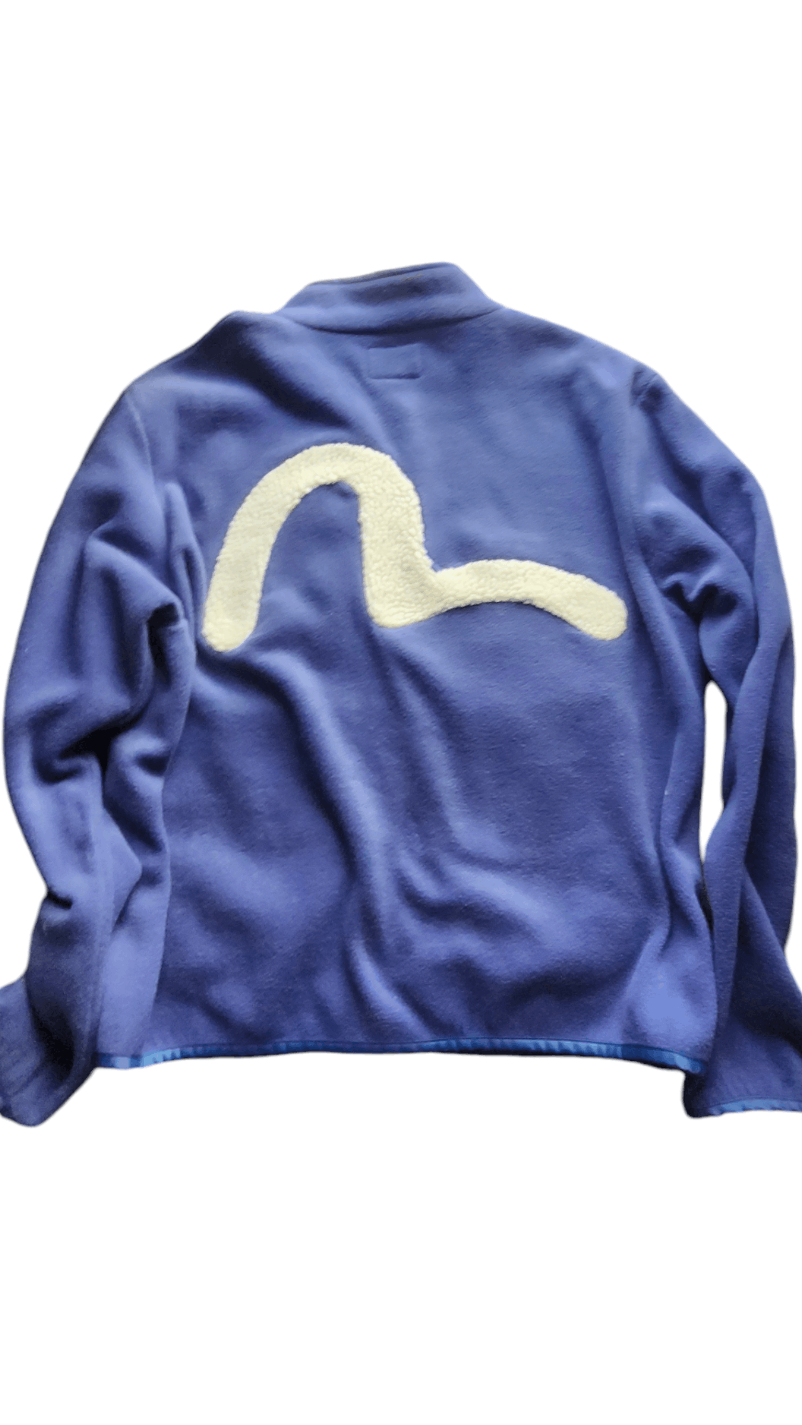 Evisu Blue Evisu Boa Fleece Jacket Size US L / EU 52-54 / 3 - 2 Thumbnail