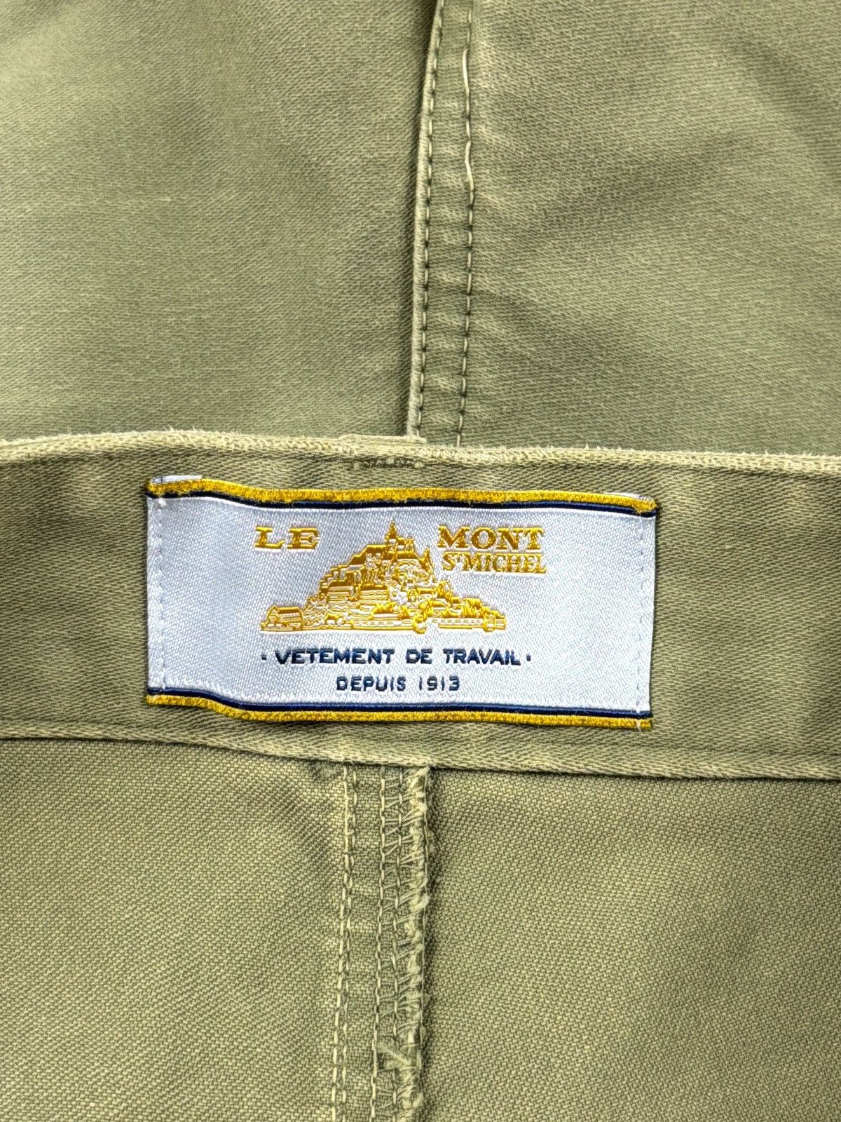 Le Mont Saint Michel Le Mont St Michael Pants military archive 90s Size US 34 / EU 50 - 5 Thumbnail