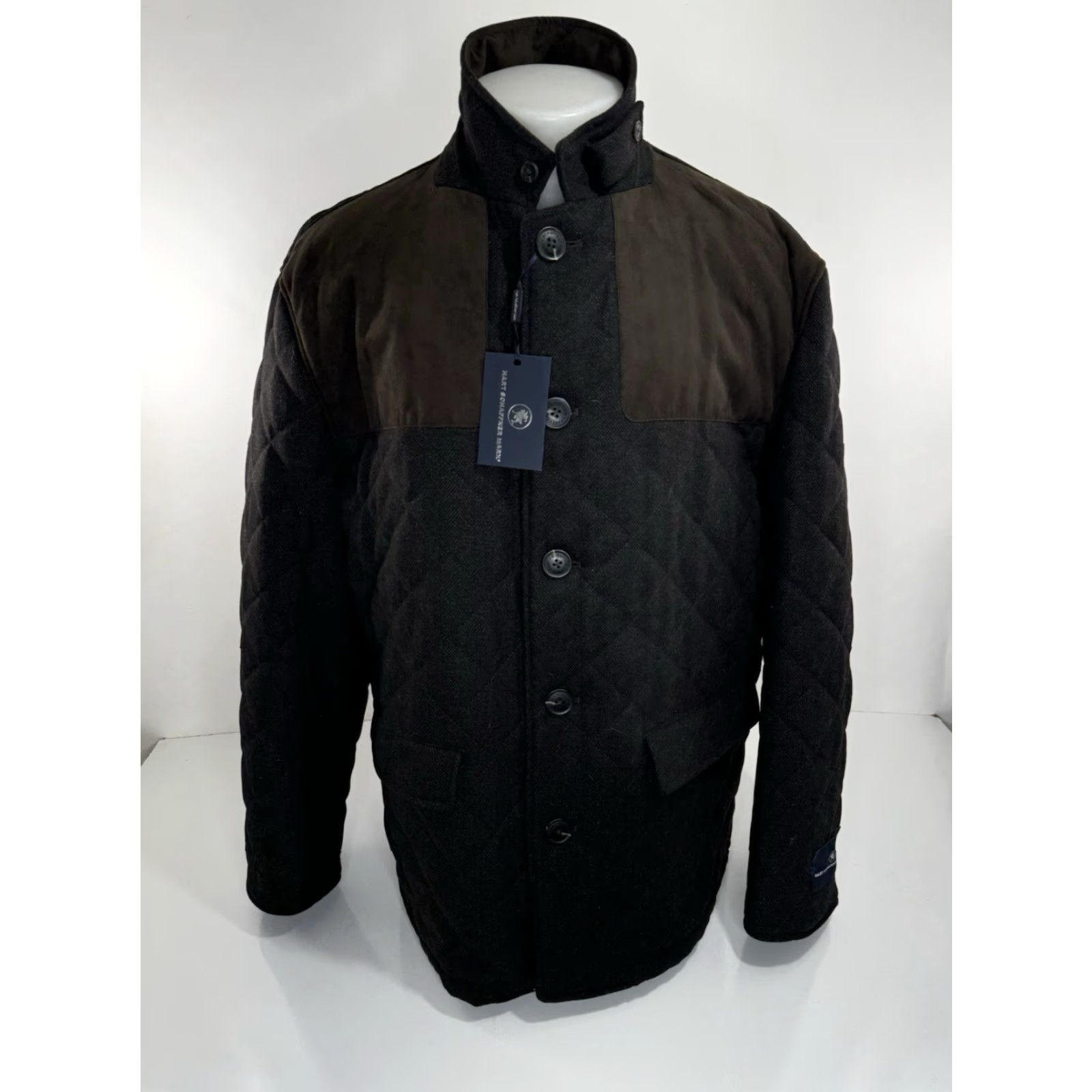 Hart Schaffner Marx Hart Schaffner Marx Jacket Ranch Hunting Wool Blend XL Zip Brown Men XL Hitch? Size US XL / EU 56 / 4 - 2 Thumbnail