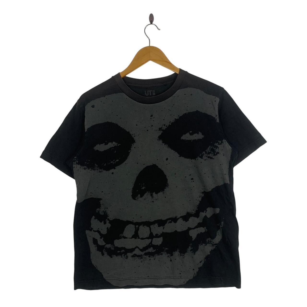 Uniqlo MISFITS x UNIQLO BAND Punk Rock All Over Print Tee Shirt Top Size US L / EU 52-54 / 3 - 1 Thumbnail