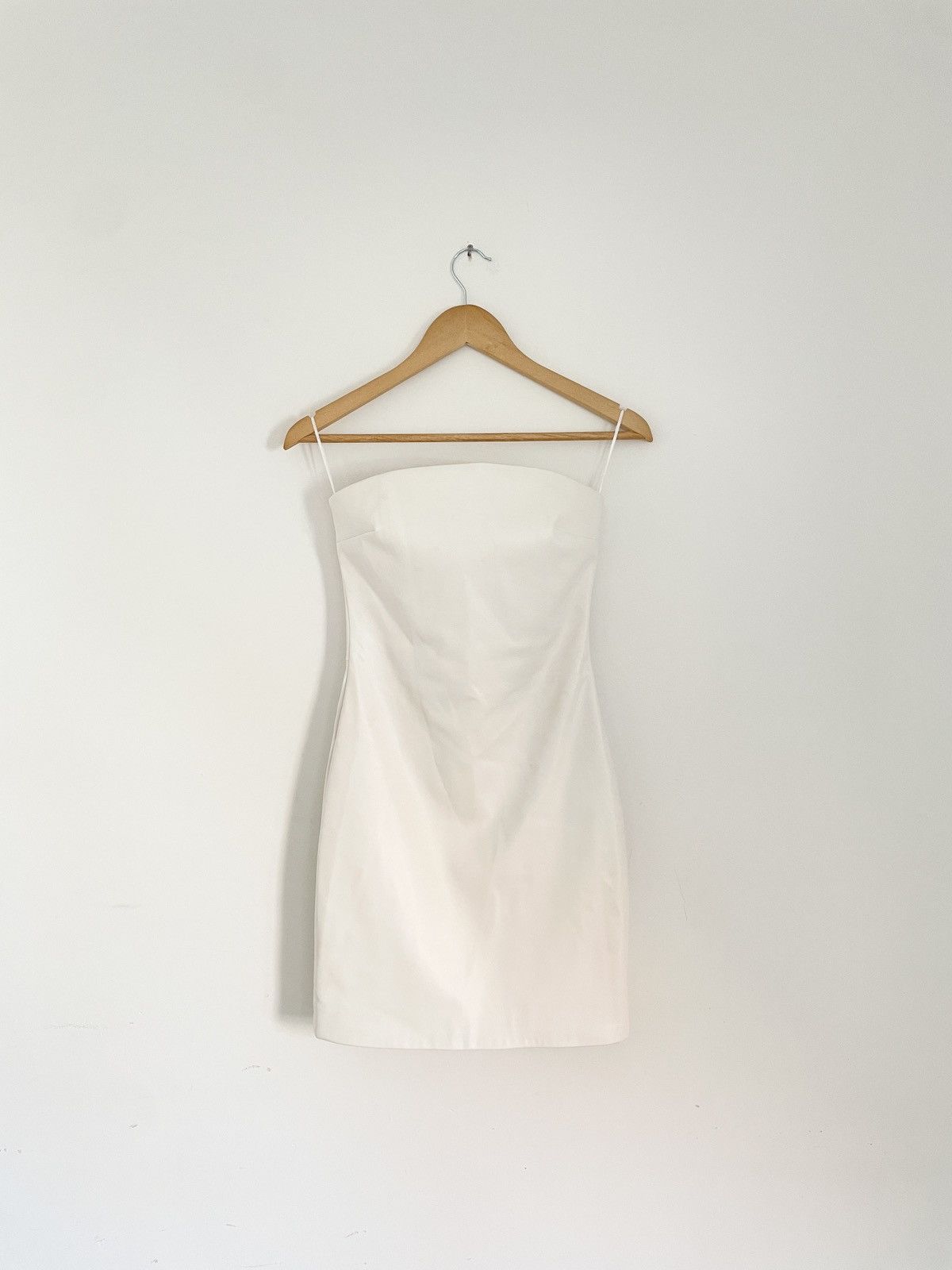 Other Jan Moore Maison Faux Leather Strapless Mini Dress RRP €265 Size XS / US 0-2 / IT 36-38 - 4 Thumbnail