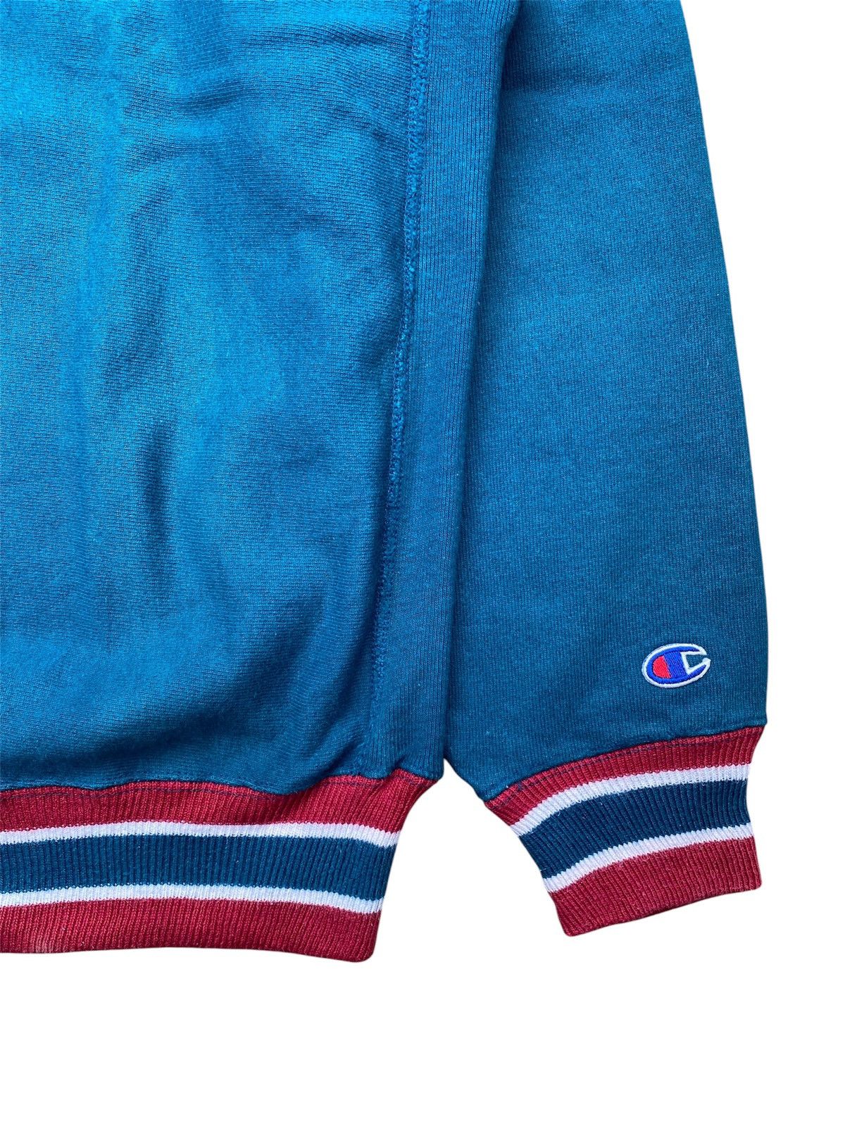 Champion 90s Vintage Champion Reverse Weave Script Logo Sweatshirt Size US L / EU 52-54 / 3 - 5 Thumbnail