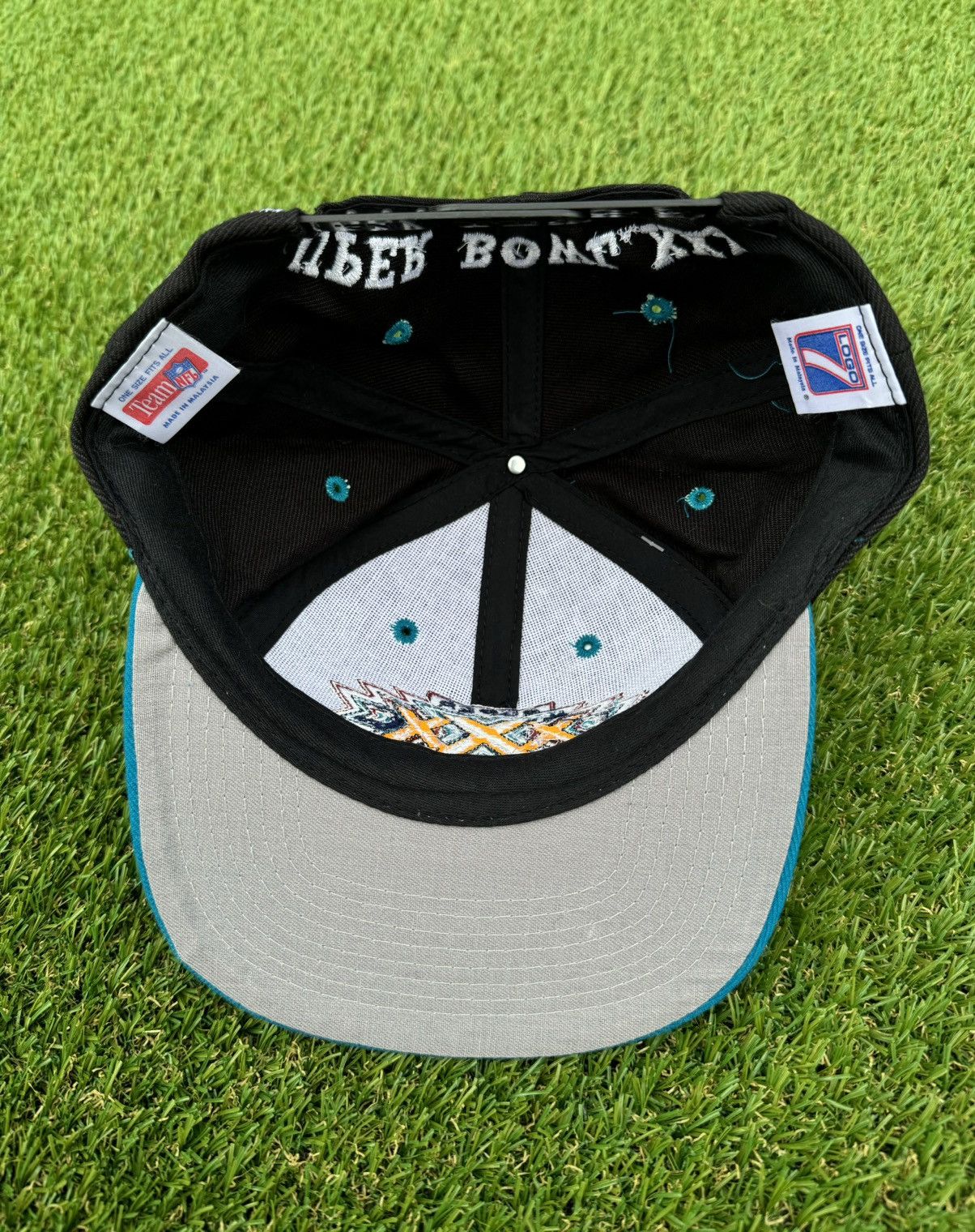 Logo 7 × Vintage Vintage 1996 NFL Super Bowl XXX Snapback Hat Size ONE SIZE - 4 Thumbnail