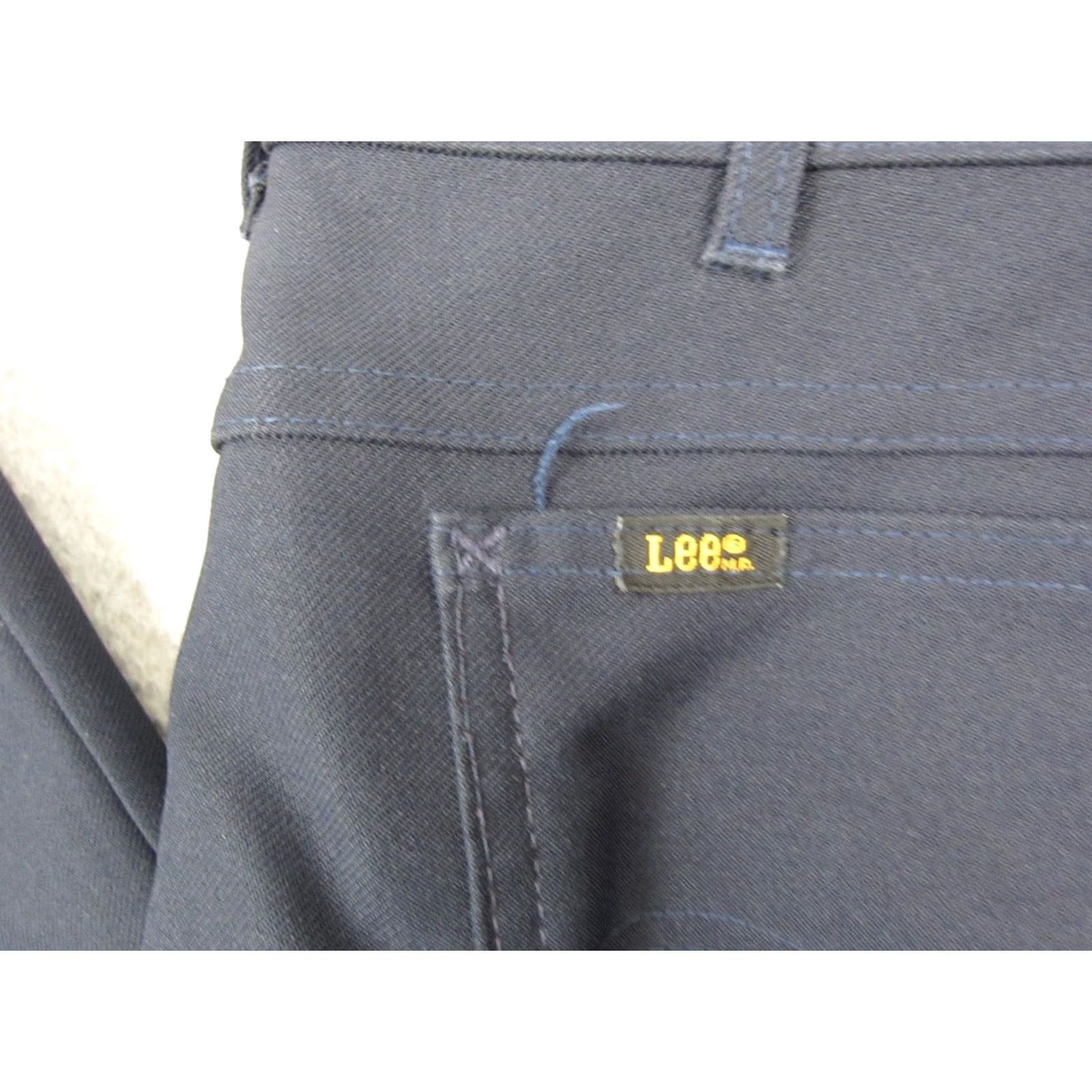 Lee VINTAGE Lee Jeans Mens 38W x 32L Blue 80s Straight Adult Pants Disco Leisure Jeans Size US 38 / EU 54 - 2 Thumbnail