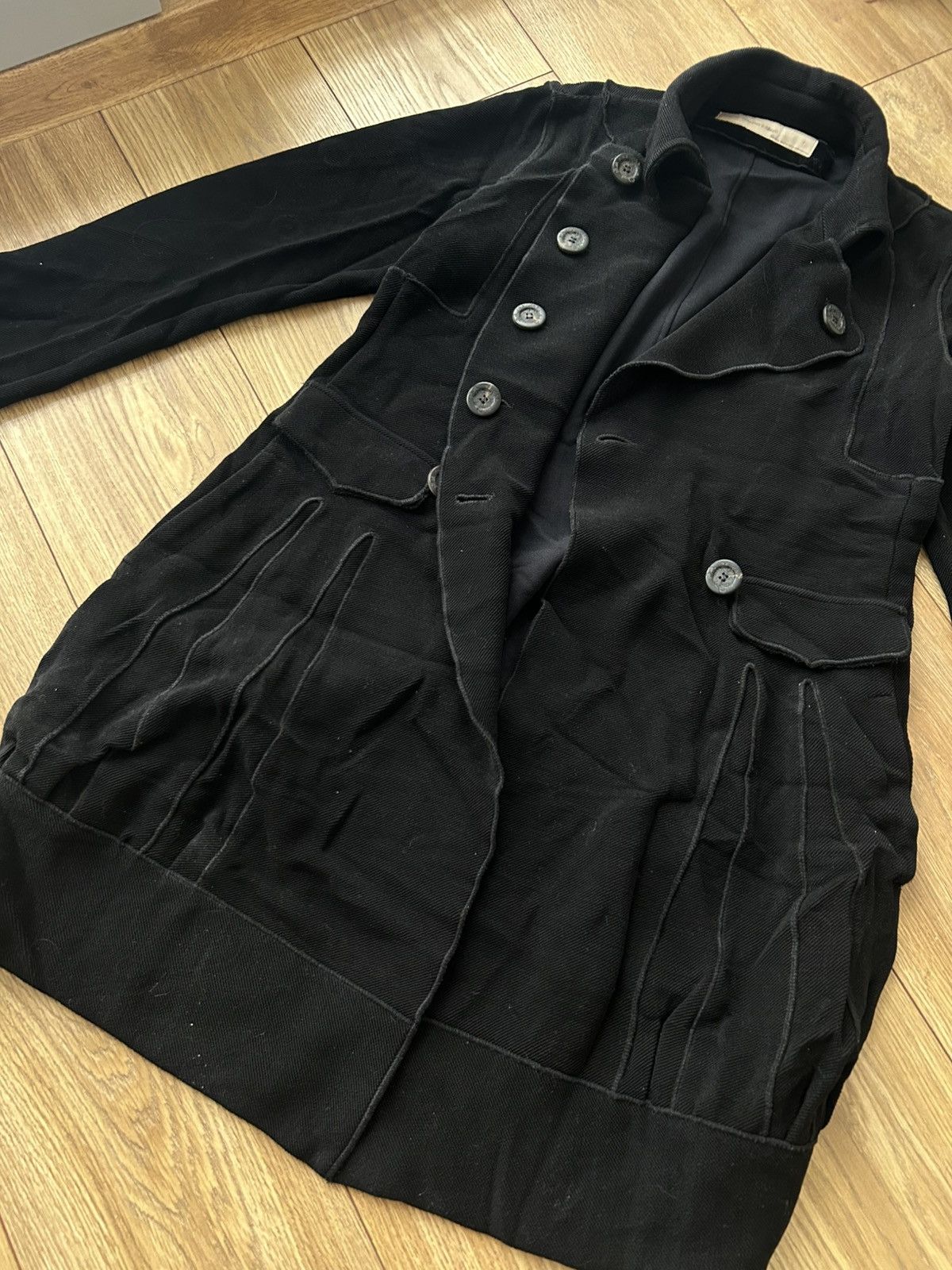 Marithe + Francois Girbaud MARITHE + FRANÇOIS GIRBAUD vintage wool coat Size M / US 6-8 / IT 42-44 - 3 Thumbnail