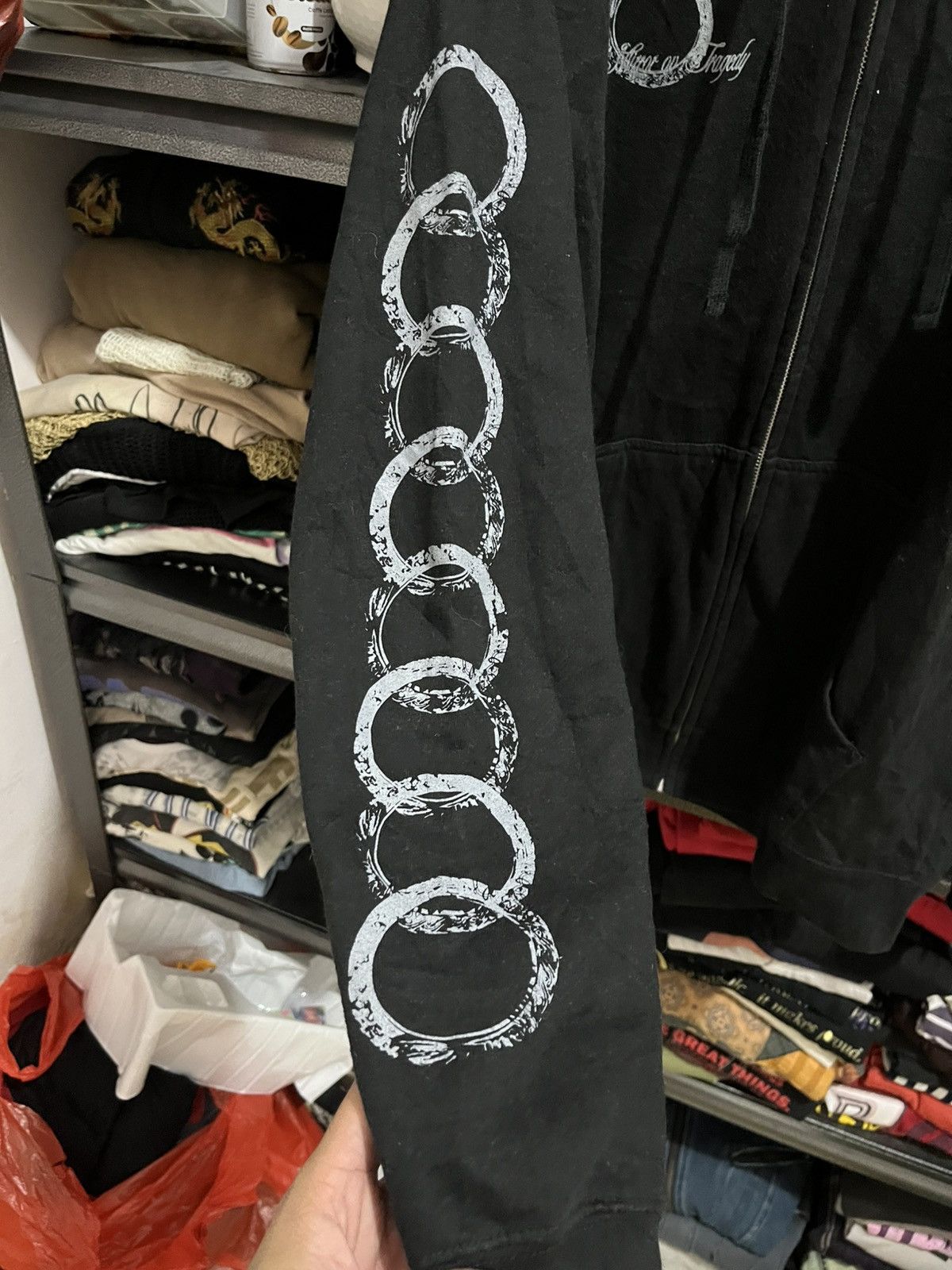 Band Tees 💸BINDINGOFFER💸Dark mirror ov tragedy zip hoodie Size US XL / EU 56 / 4 - 6 Thumbnail