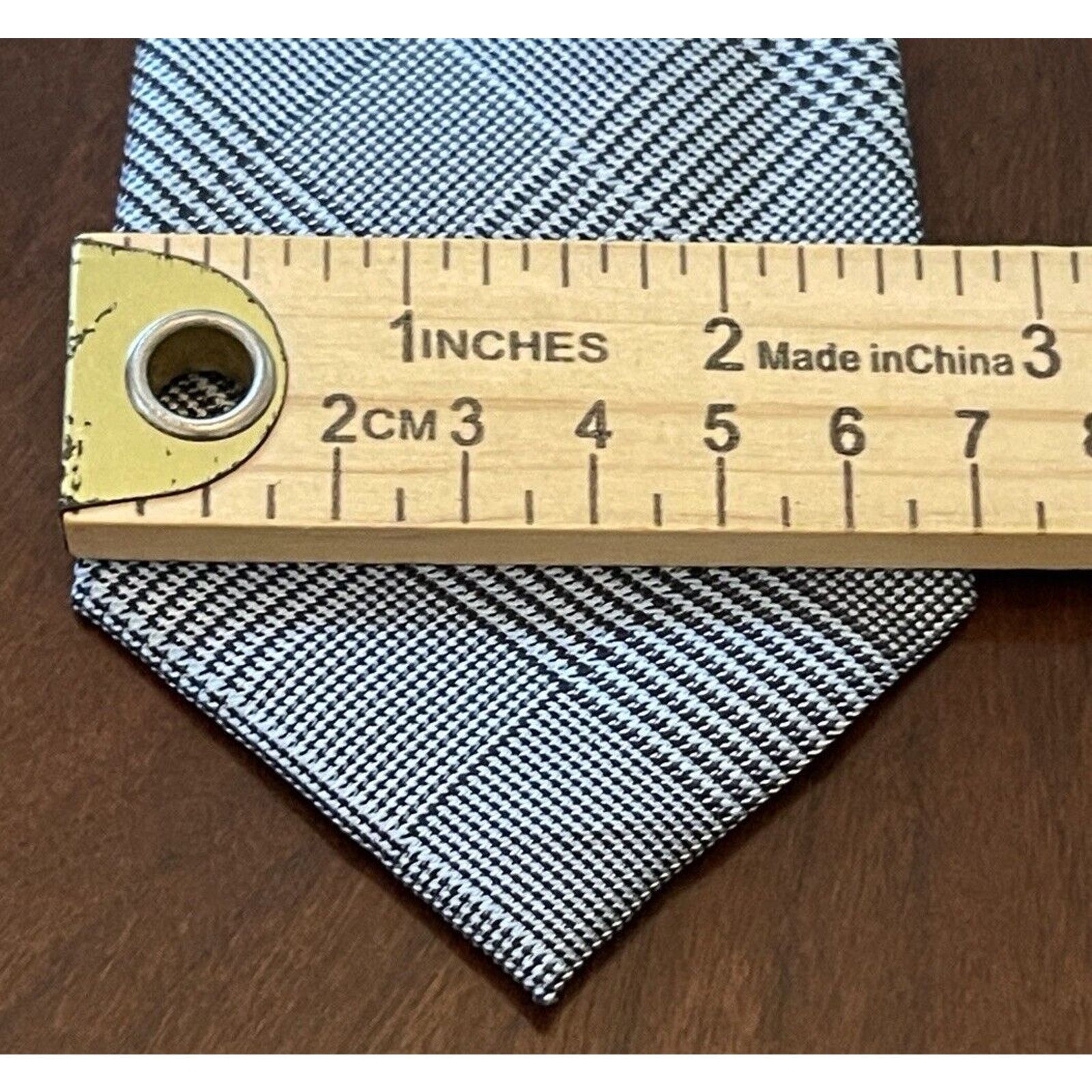 Other Brand Q Blue Houndstooth 100% Microfiber Made In China Size ONE SIZE - 4 Thumbnail
