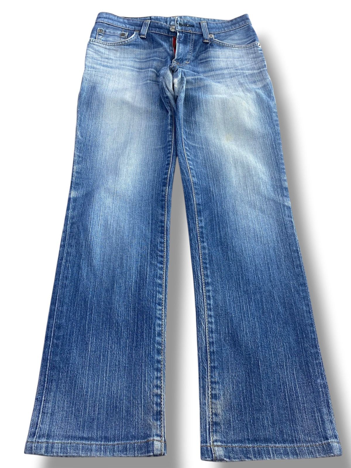 Edwin Edwin Blue Trip Light Blue Wash Style Straight Cut Jeans Size US 30 / EU 46 - 1 Thumbnail