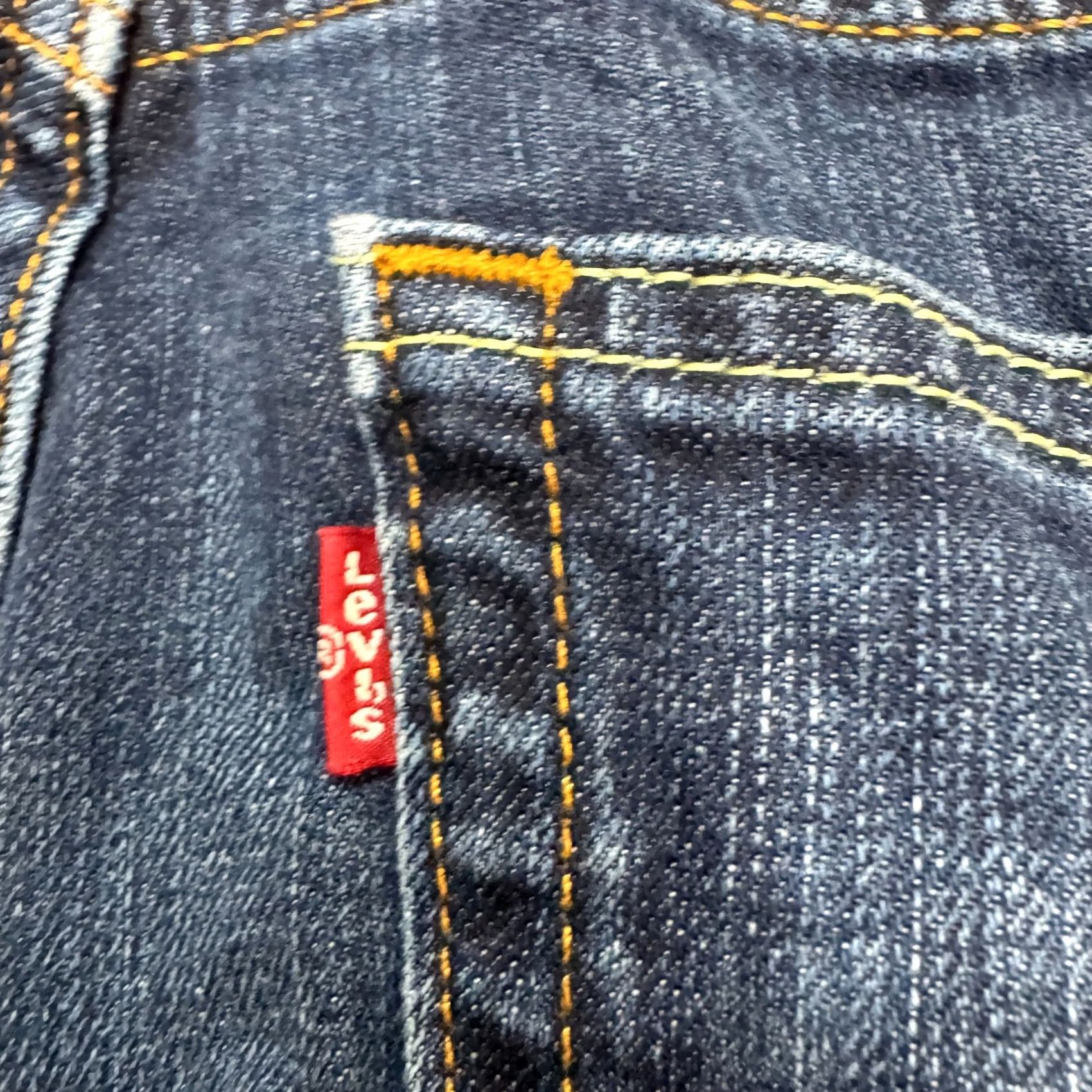 Levi's Levi's 541 Athletic Fit Jeans Mens 32x30 Blue Dark Wash Water Less Denim Cotton 5-Pocket City Grunge N/A Size US 32 / EU 48 - 7 Thumbnail