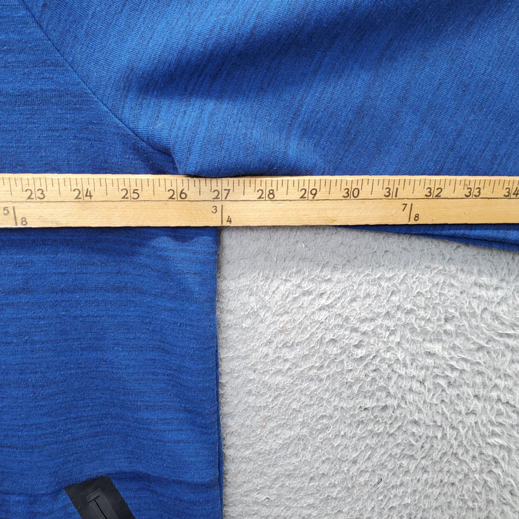 Vintage Russell Mens Tracksuit 2XL Blue Fusion Knit 2 Piece Full Zip Hooded Sweatshirt & Pants Athletic Casual Set Size US 39 - 5 Thumbnail