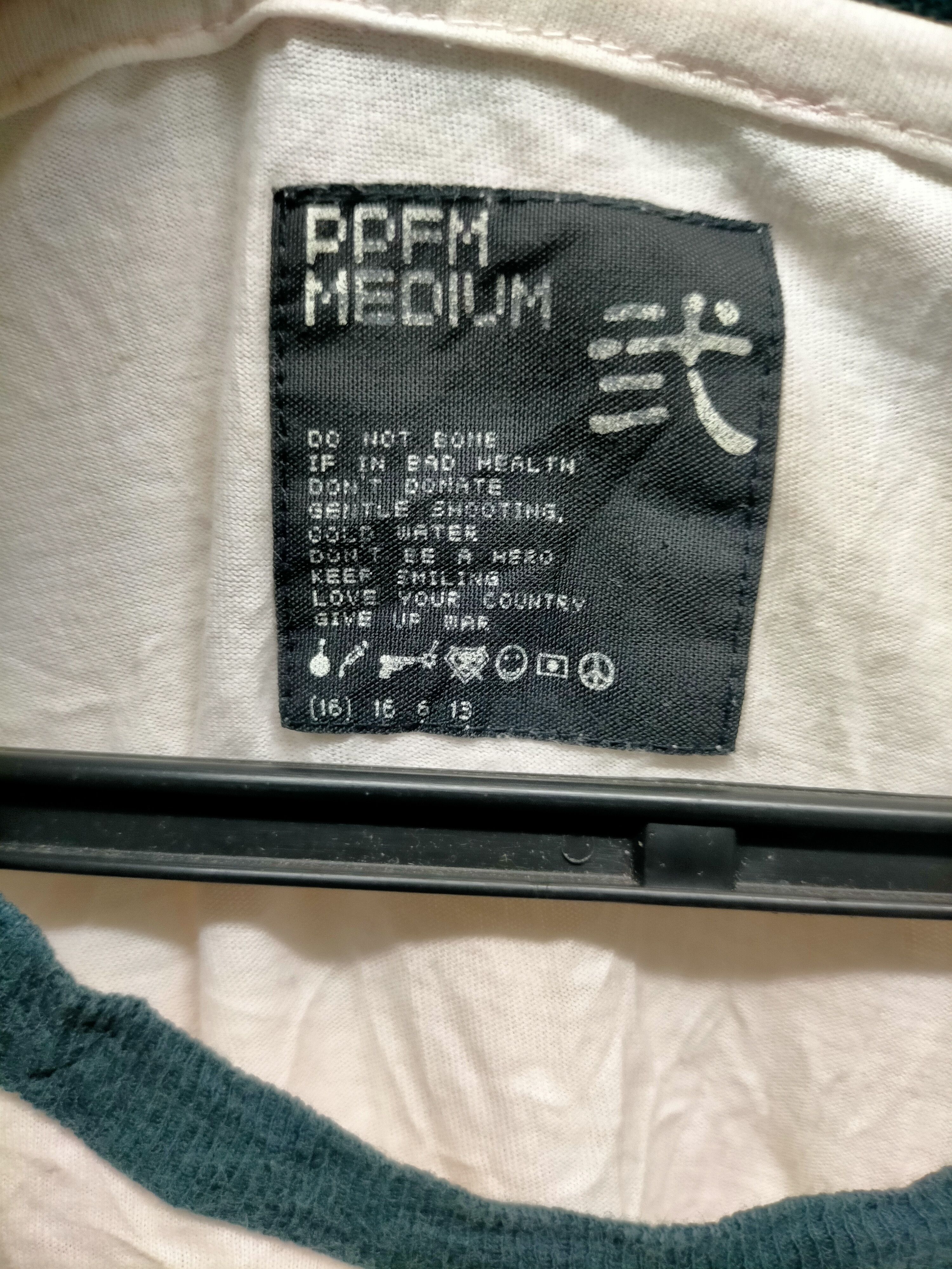 Hysteric Glamour × PPFM × semanticdesign Rare PPFM Fuck Dog Three Quarter Shirt Size US S / EU 44-46 / 1 - 2 Thumbnail