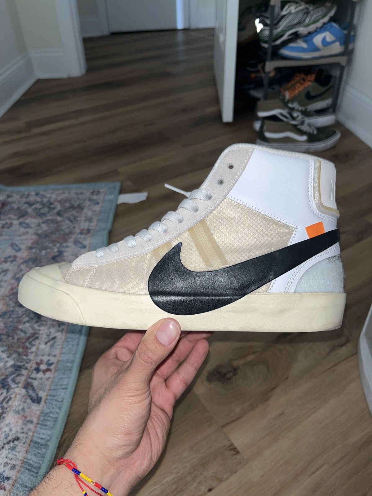 Nike × Off-White Nike OFF WHITE Blazer Mid “THE TEN” Size US 8 / EU 41 - 21 Thumbnail