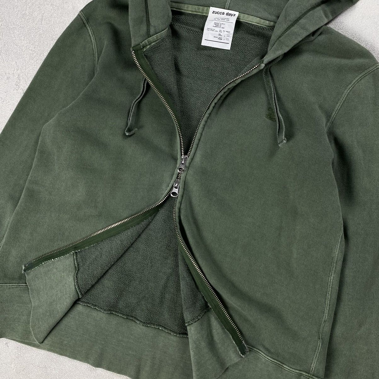 CABANE de ZUCCa Zucca dayz Cabane de Zucca Hoodie Double Zipper Size US M / EU 48-50 / 2 - 3 Thumbnail
