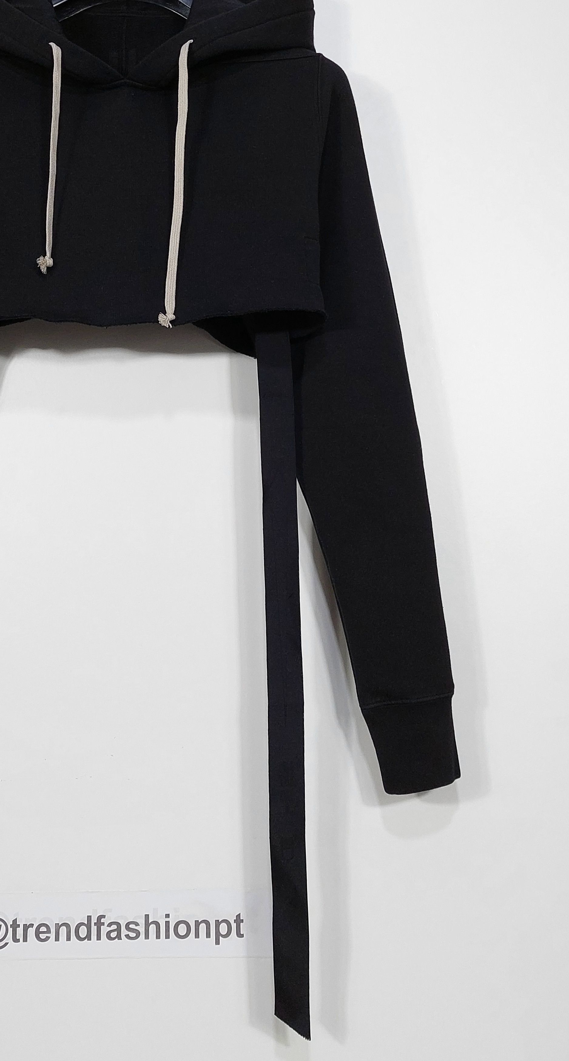 Rick Owens Drkshdw cropped hoodie - black M Size M / US 6-8 / IT 42-44 - 7 Thumbnail
