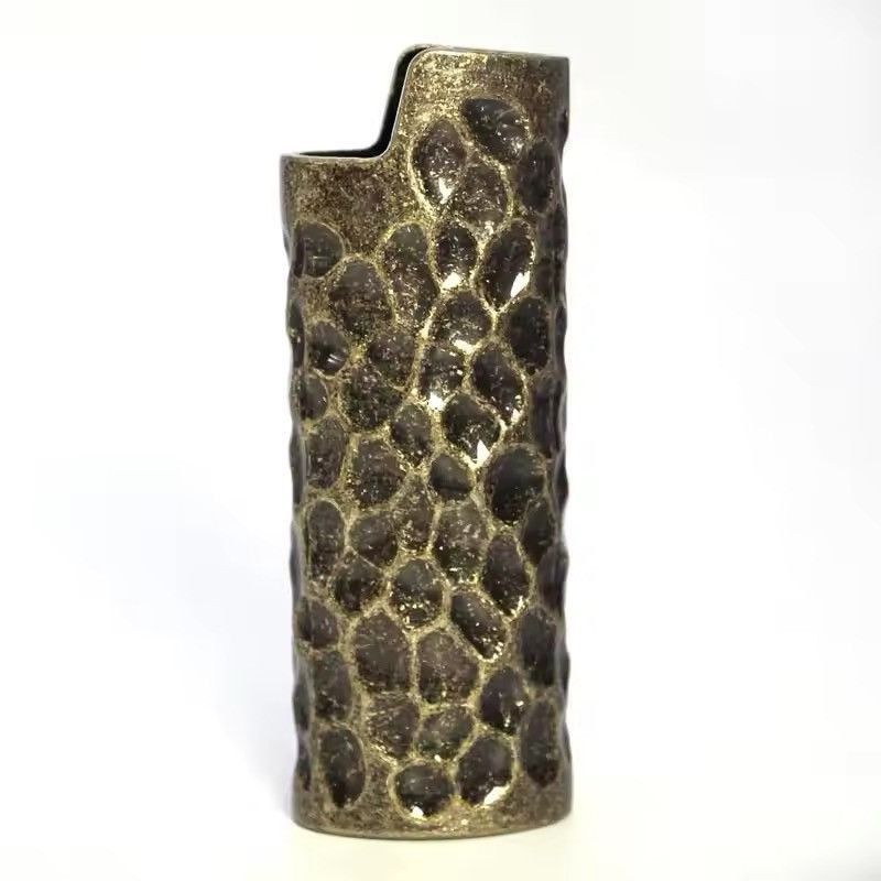 Vintage Heavy Armor Metal Lighter Case Cover Holder Size ONE SIZE - 3 Thumbnail