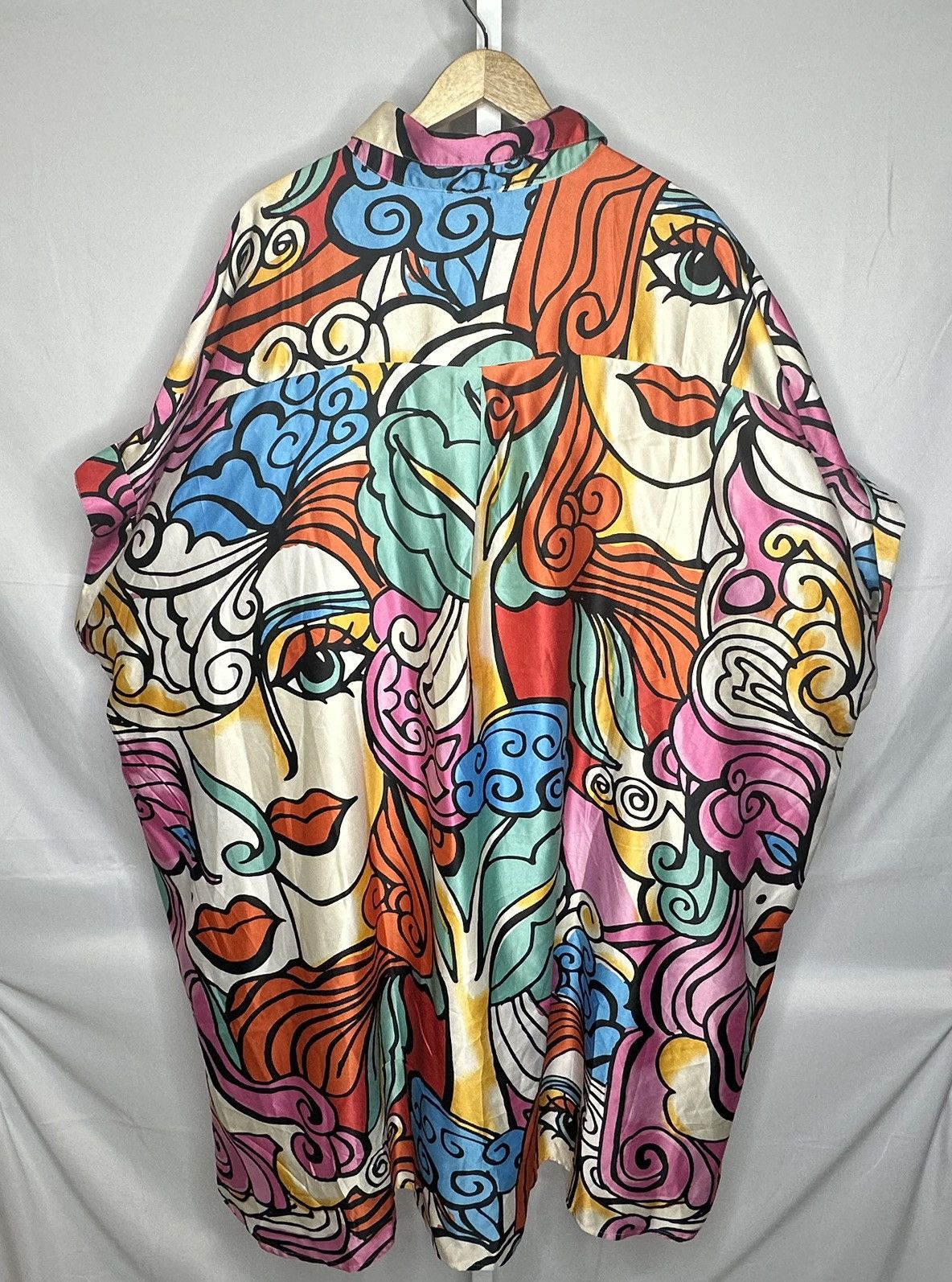 Fashion Nova FashionNova women’s Dakota Portrait mini shirt dress Size 3XL / US 20-22 - 2 Thumbnail