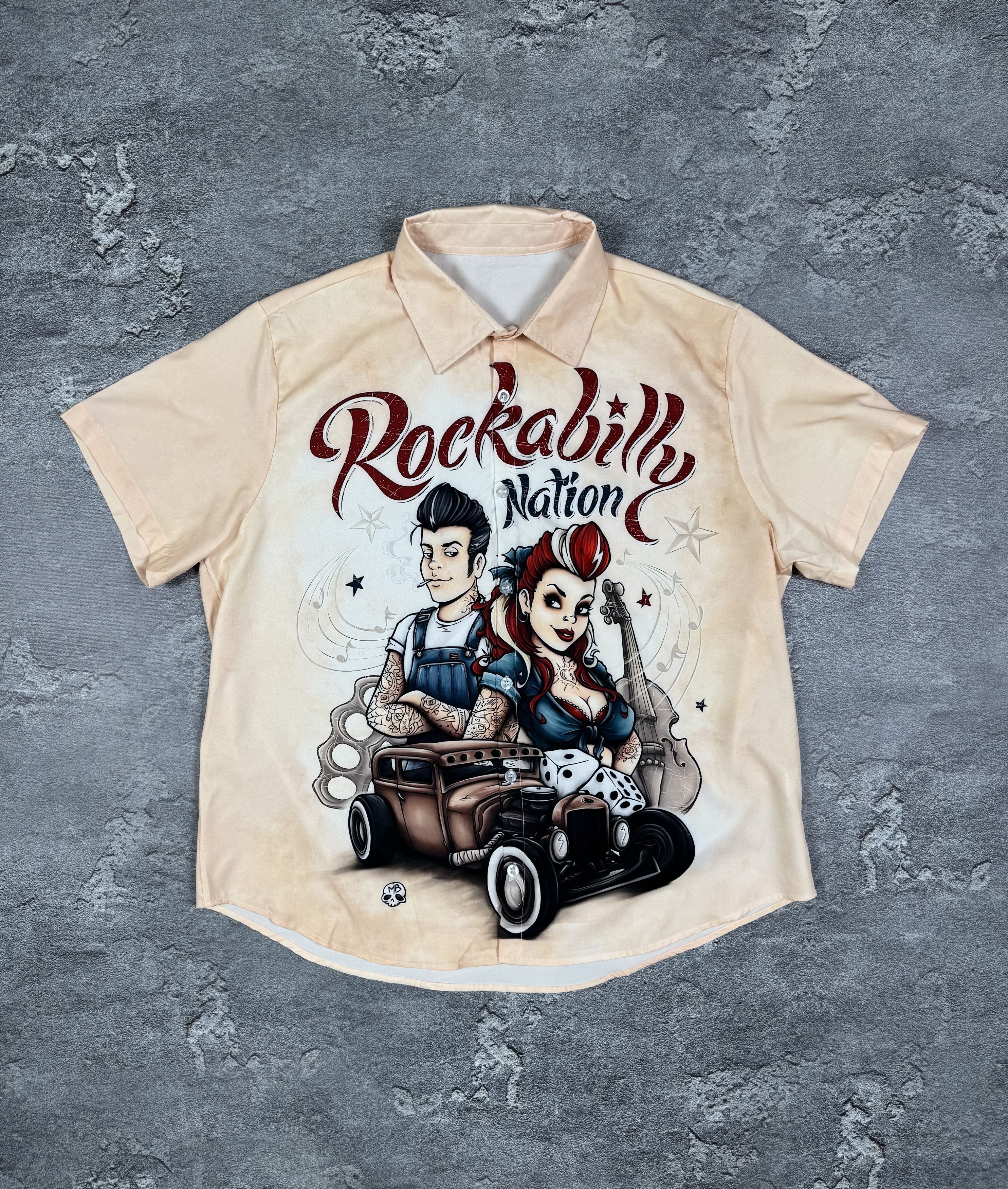 If Six Was Nine If Six Was Nine Rockabilly Button Shirt Size M Size US M / EU 48-50 / 2 - 1 Thumbnail